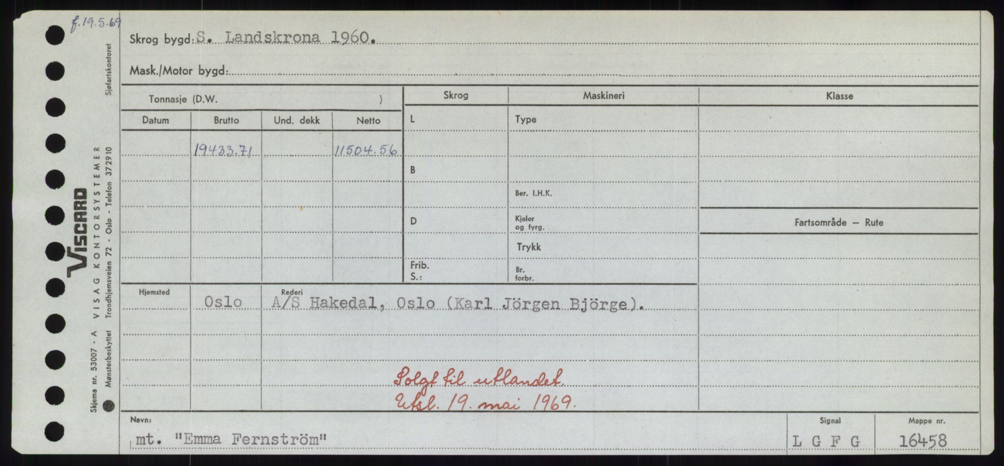 Sjøfartsdirektoratet med forløpere, Skipsmålingen, RA/S-1627/H/Hd/L0009: Fartøy, E, s. 403