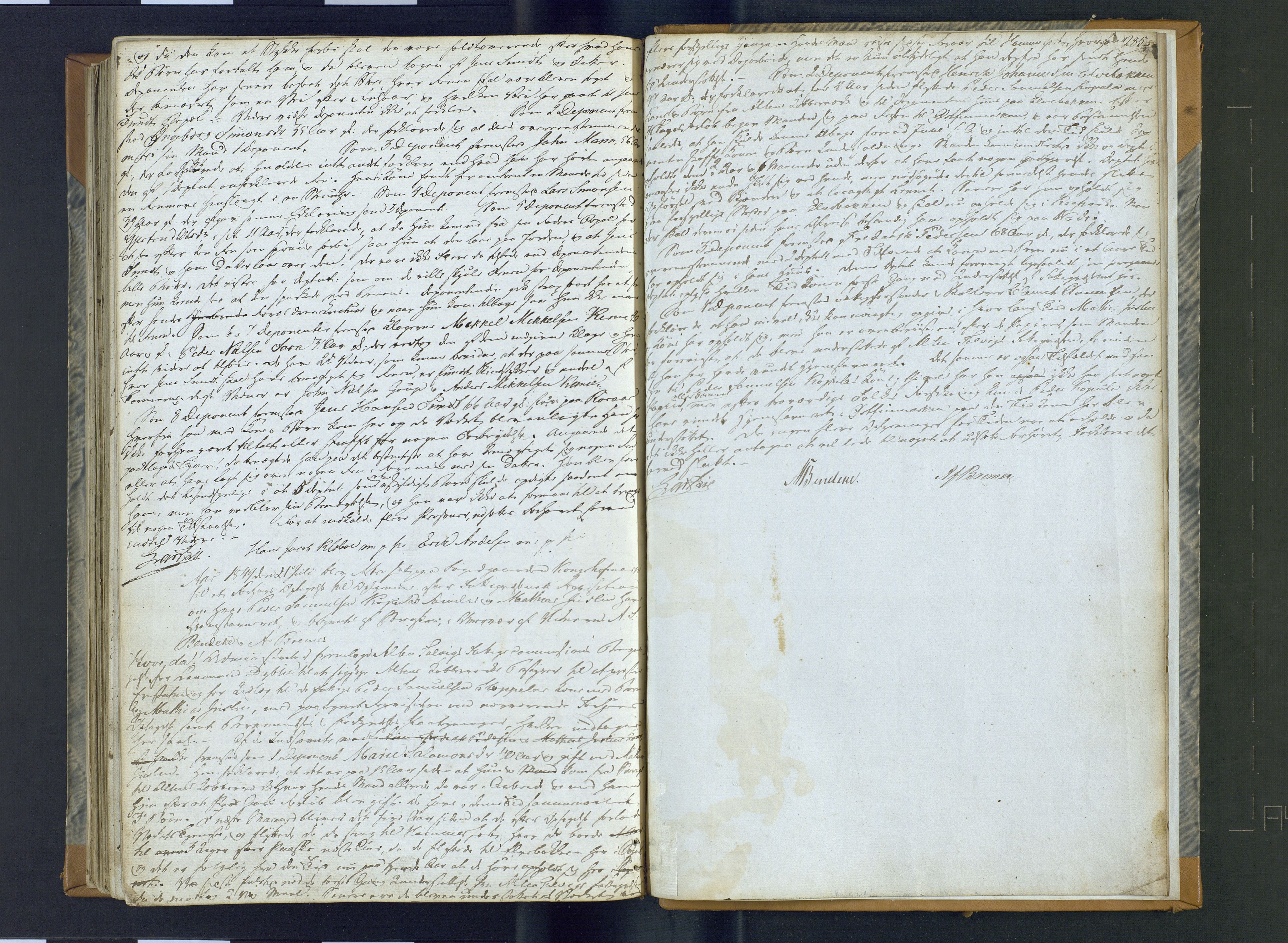 Alta fogderi/sorenskriveri, AV/SATØ-SATØ-5/1/J/Jb/L0169: Ekstrarettsprotokoll, 1842-1849, s. 284b-285a