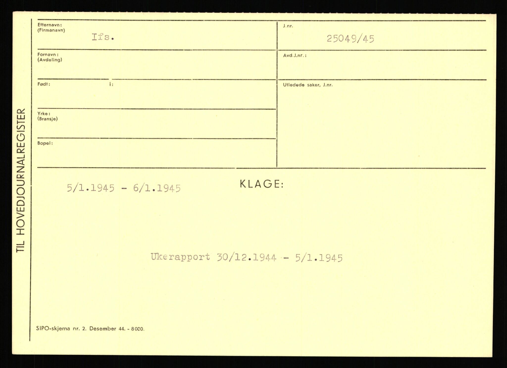Statspolitiet - Hovedkontoret / Osloavdelingen, AV/RA-S-1329/C/Ca/L0007: Hol - Joelsen, 1943-1945, s. 2086