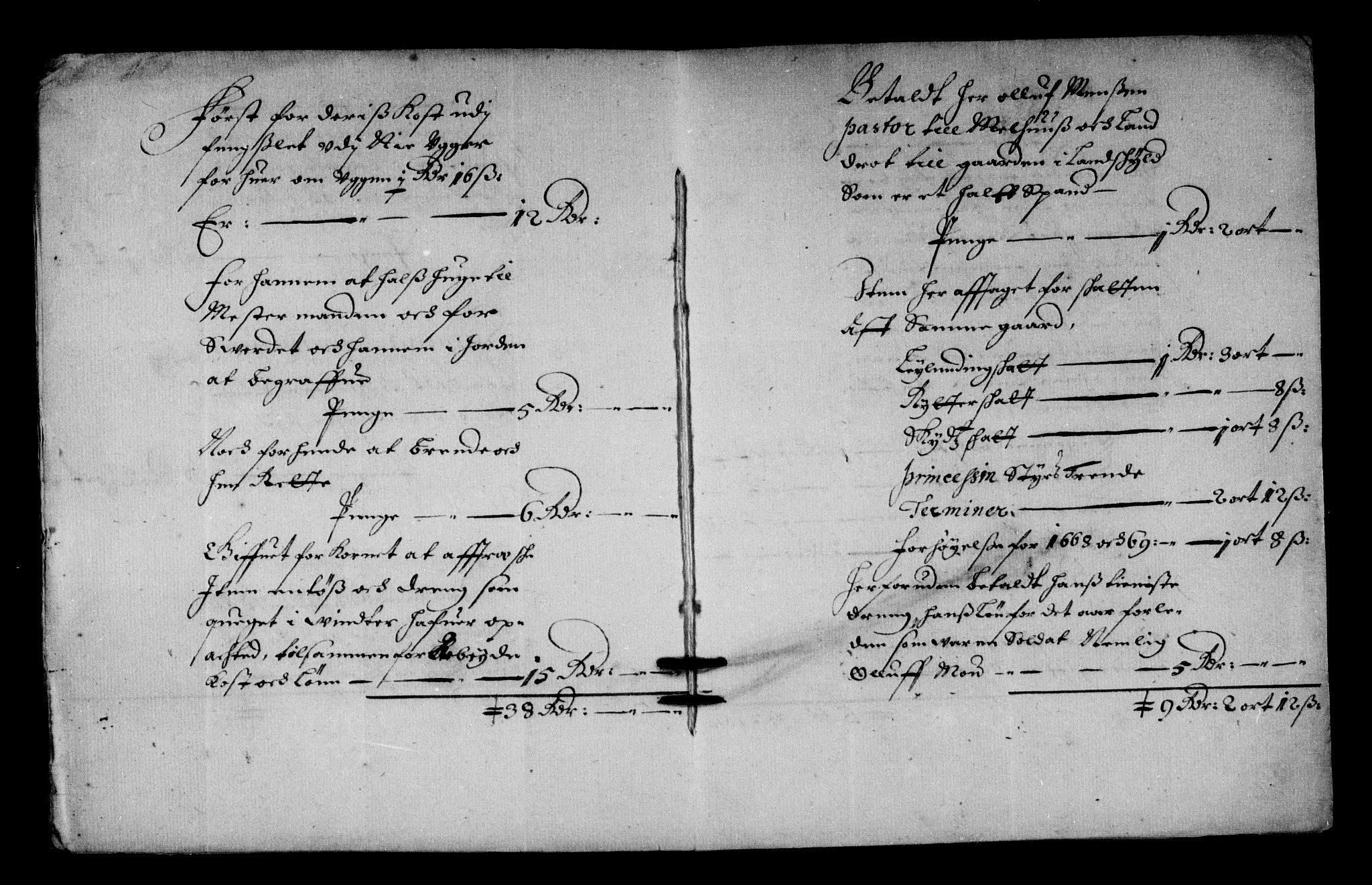 Rentekammeret inntil 1814, Reviderte regnskaper, Stiftamtstueregnskaper, Trondheim stiftamt og Nordland amt, AV/RA-EA-6044/R/Rd/L0031: Trondheim stiftamt, 1670