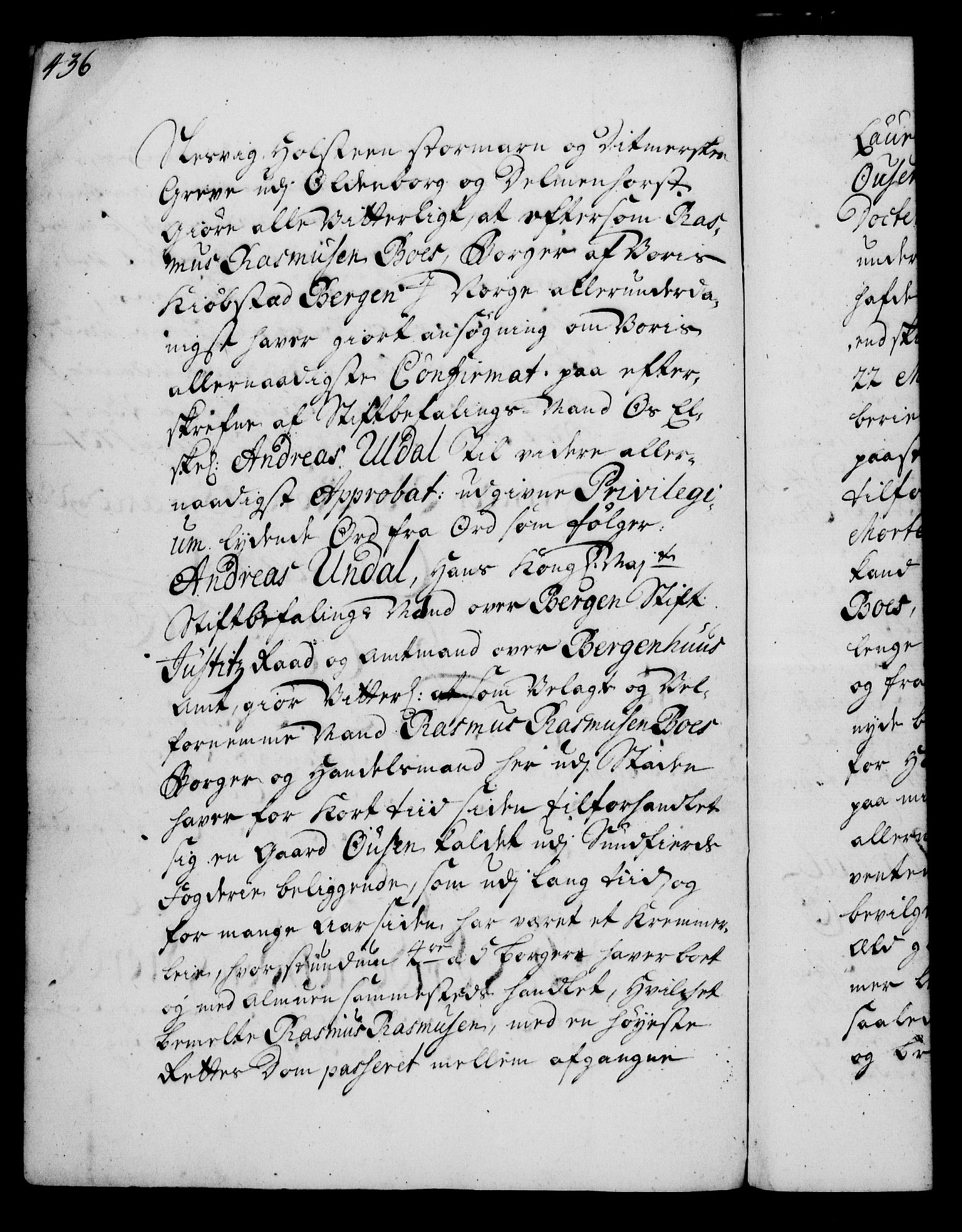 Rentekammeret, Kammerkanselliet, RA/EA-3111/G/Gg/Gga/L0003: Norsk ekspedisjonsprotokoll med register (merket RK 53.3), 1727-1734, s. 436