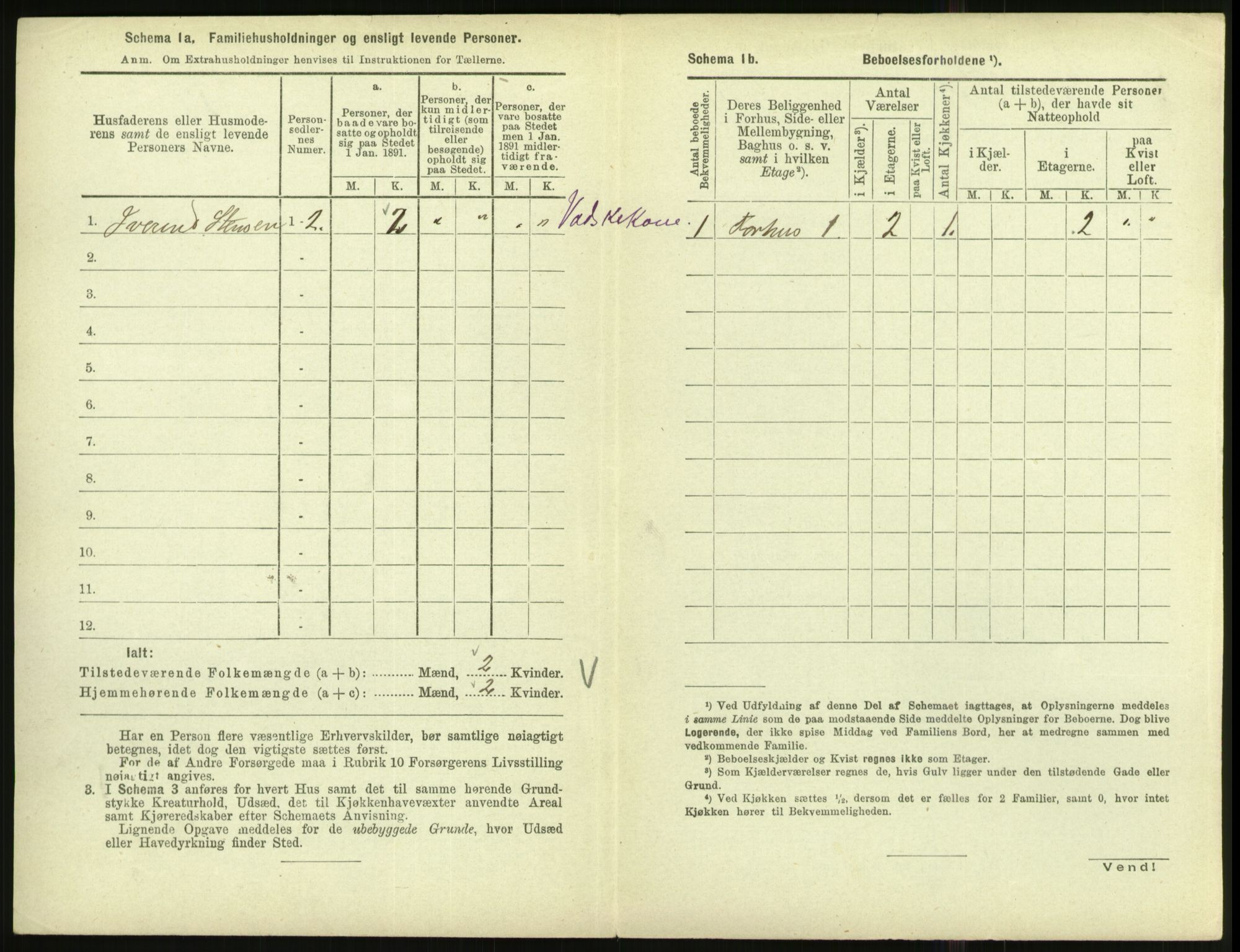 RA, Folketelling 1891 for 1002 Mandal ladested, 1891, s. 1340