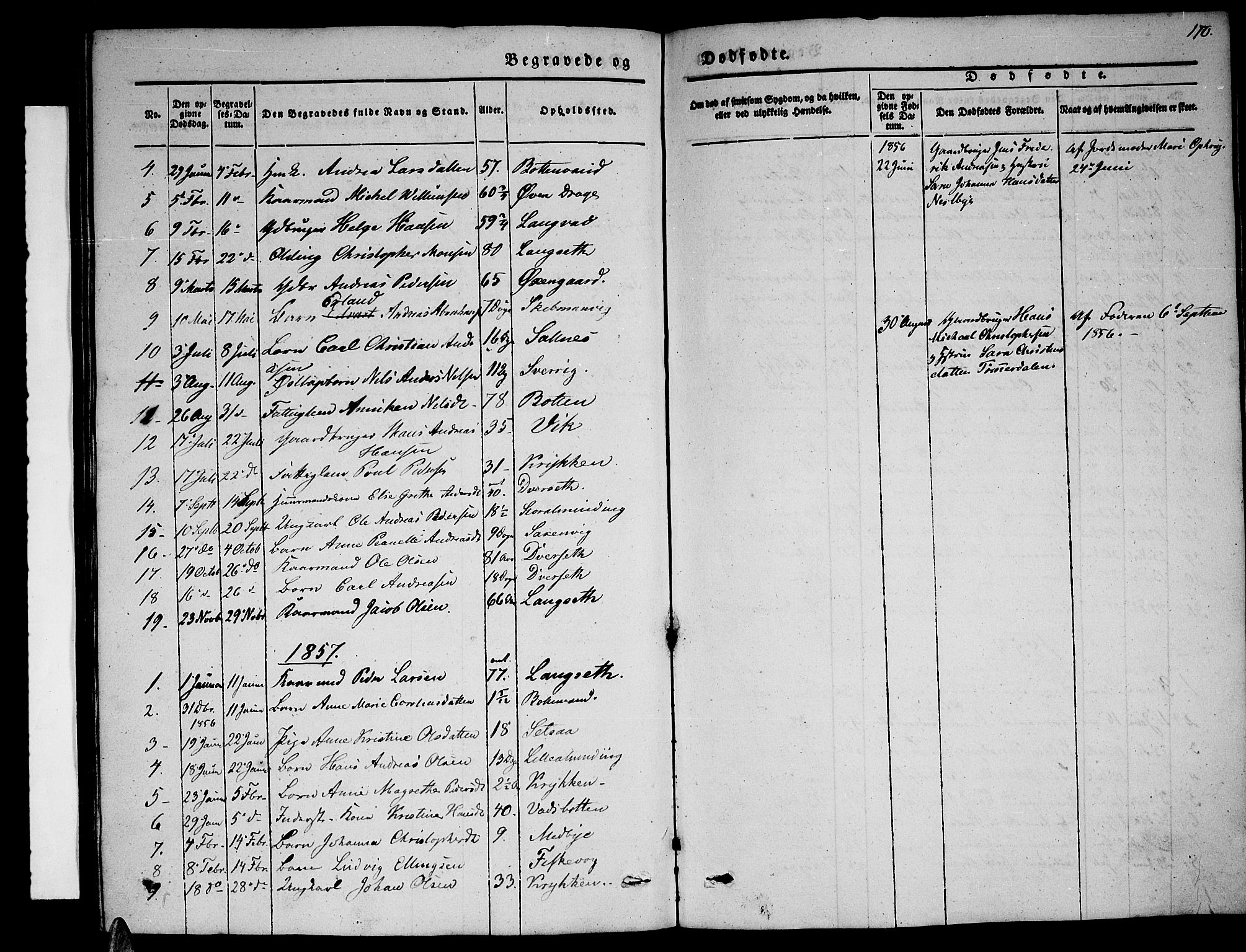 Ministerialprotokoller, klokkerbøker og fødselsregistre - Nordland, AV/SAT-A-1459/847/L0678: Klokkerbok nr. 847C06, 1854-1870, s. 170