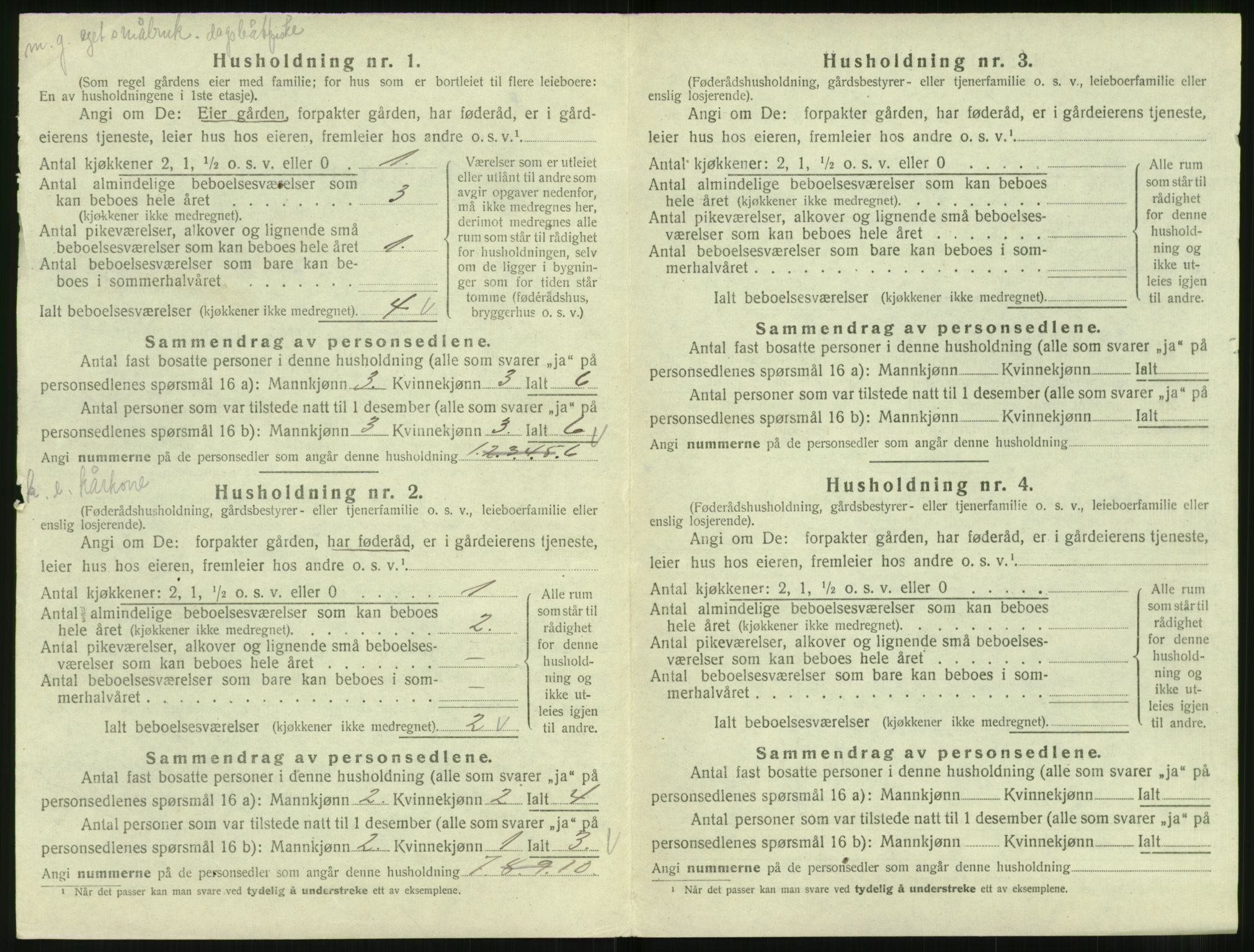 SAT, Folketelling 1920 for 1517 Hareid herred, 1920, s. 384