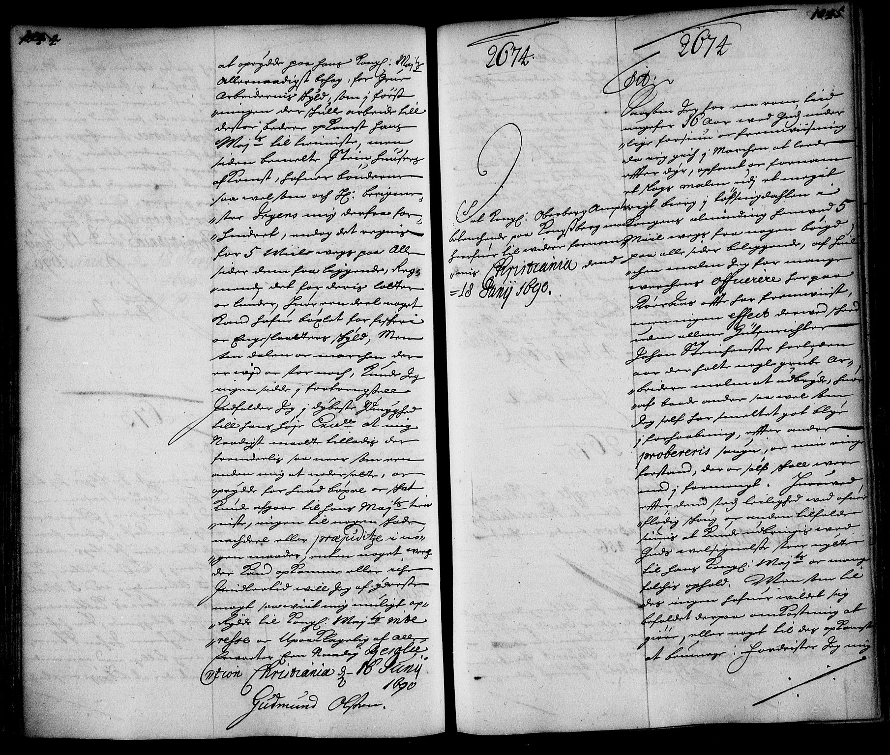 Stattholderembetet 1572-1771, AV/RA-EA-2870/Ae/L0007: Supplikasjons- og resolusjonsprotokoll, 1689-1691, s. 1044-1045