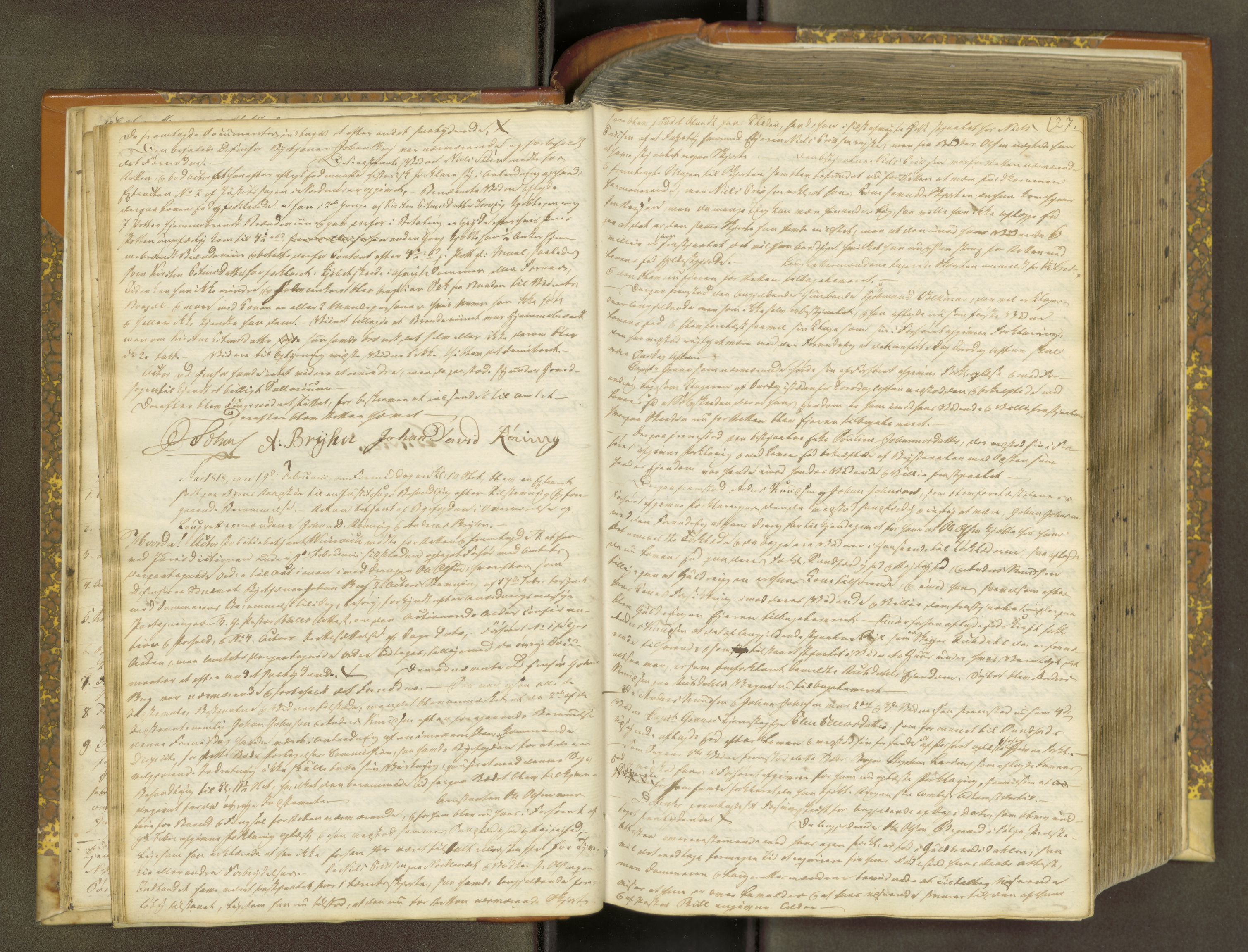 Kristiansund byfogd, AV/SAT-A-4587/A/01/L0008: Justisprotokoll. Aut. 31.12.1817, 1817-1829, s. 26b-27a