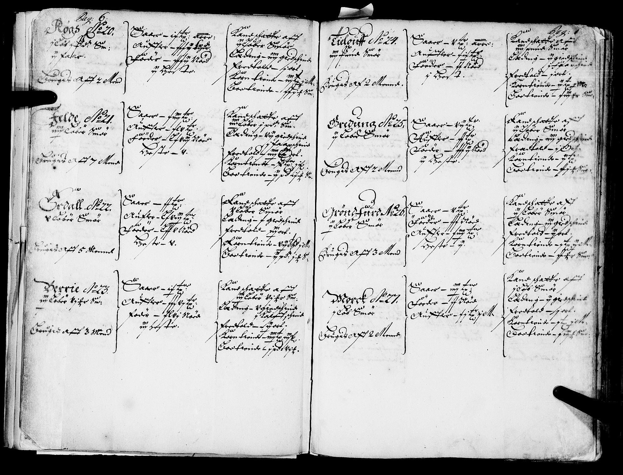 Rentekammeret inntil 1814, Realistisk ordnet avdeling, RA/EA-4070/N/Nb/Nba/L0044: Nordfjord fogderi, 1667, s. 6-7