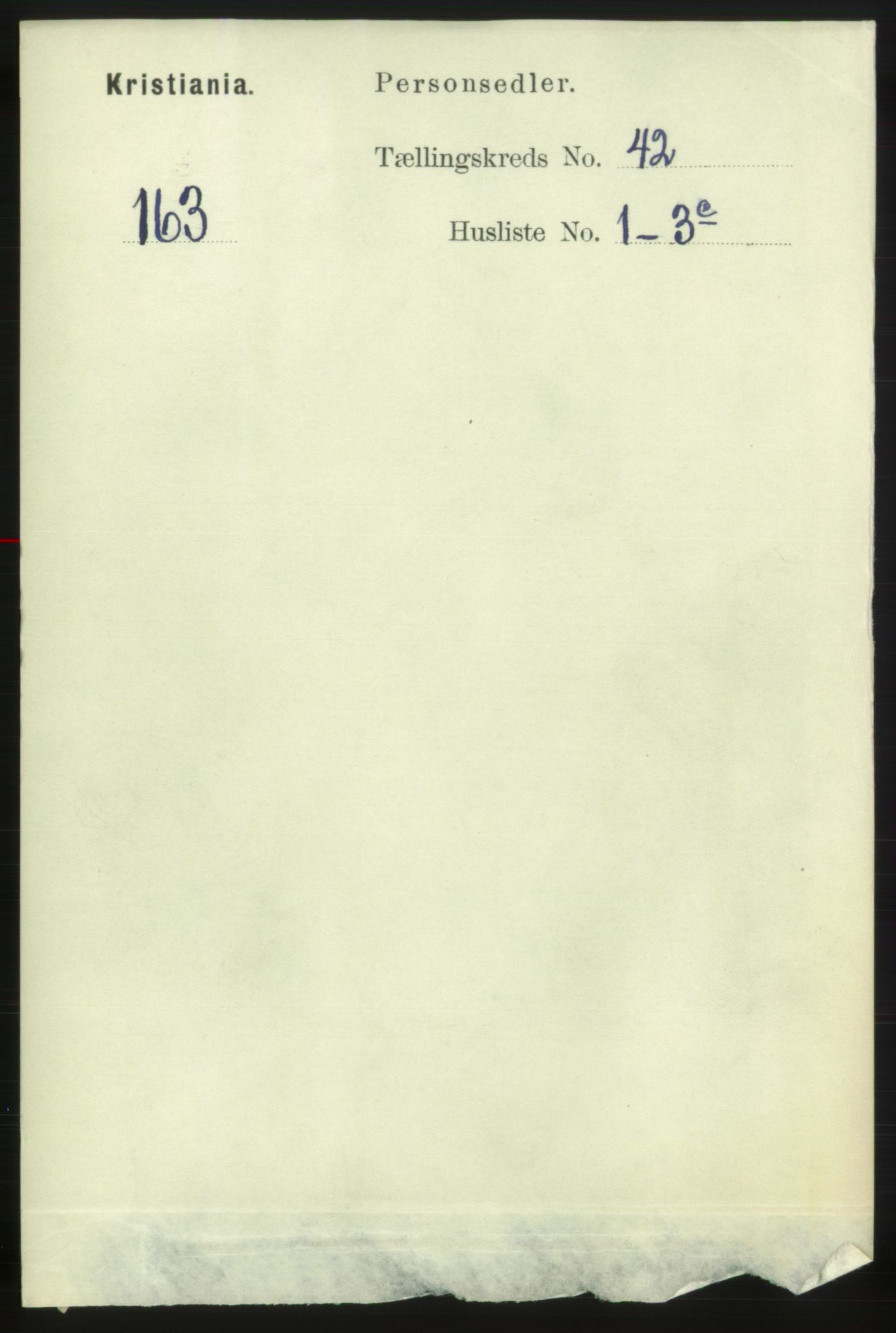 RA, Folketelling 1891 for 0301 Kristiania kjøpstad, 1891, s. 24712