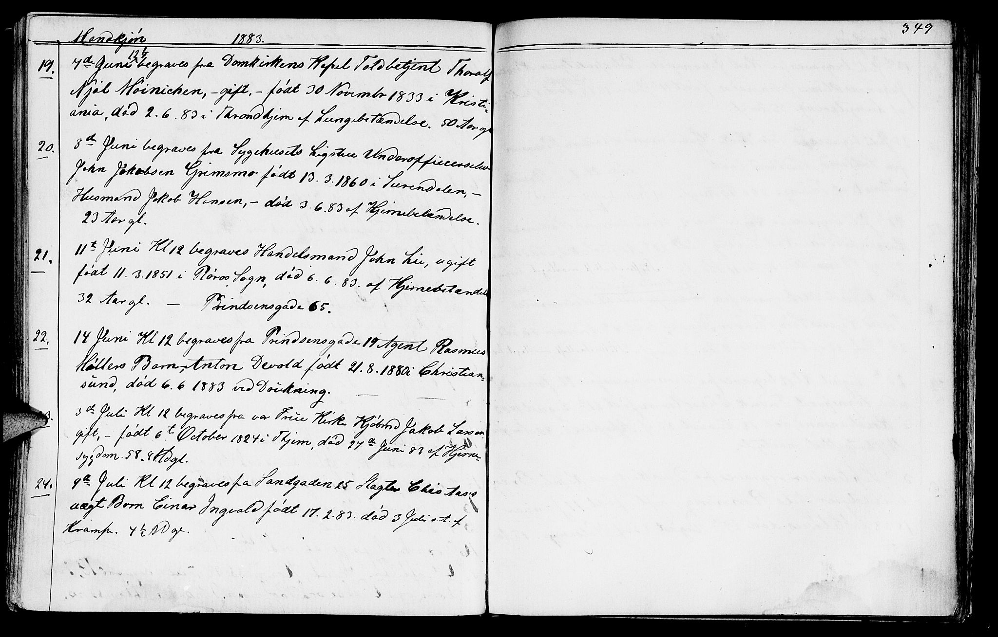 Ministerialprotokoller, klokkerbøker og fødselsregistre - Sør-Trøndelag, AV/SAT-A-1456/602/L0142: Klokkerbok nr. 602C10, 1872-1894, s. 349