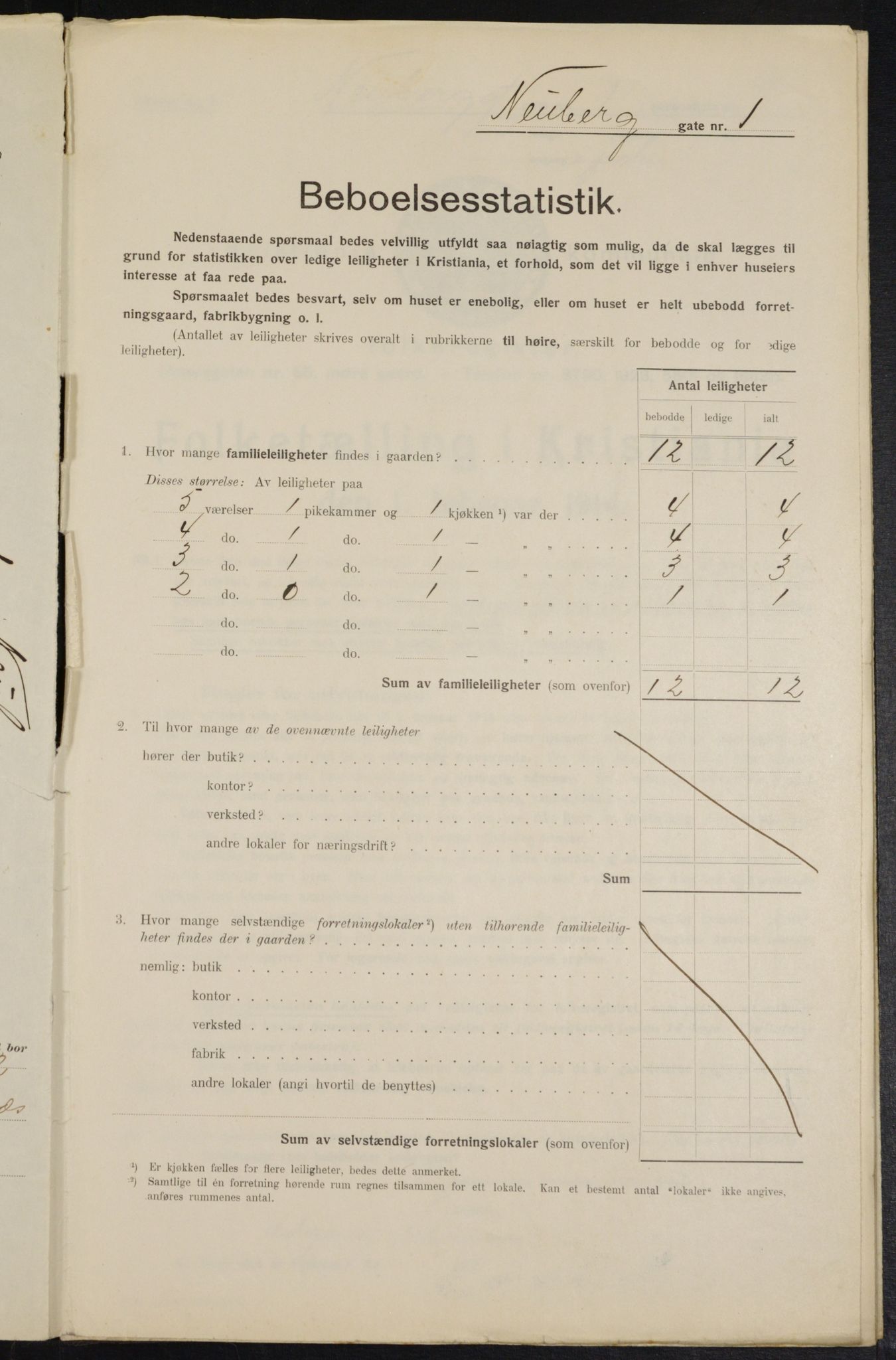 OBA, Kommunal folketelling 1.2.1914 for Kristiania, 1914, s. 69637