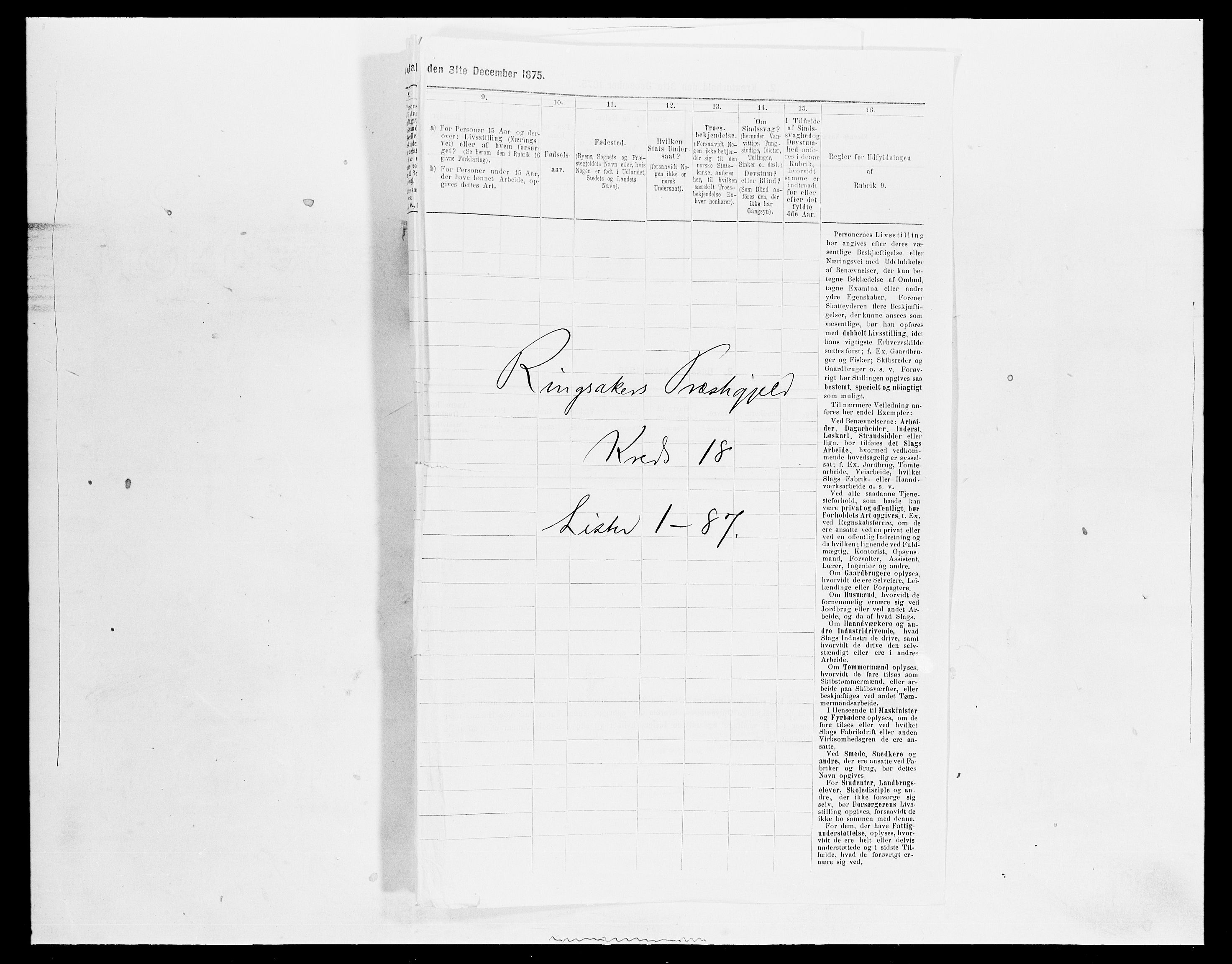 SAH, Folketelling 1875 for 0412P Ringsaker prestegjeld, 1875, s. 3557