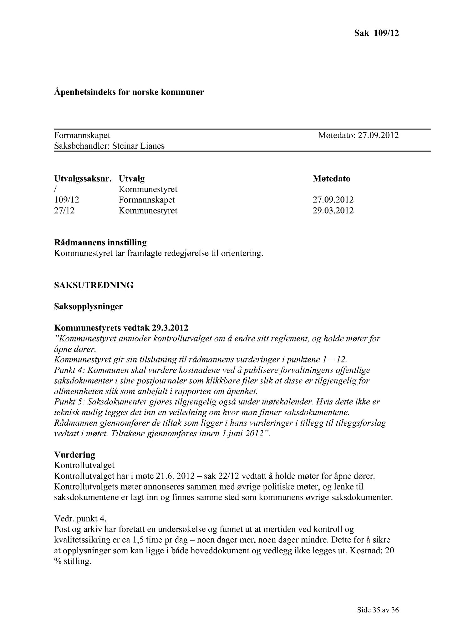 Klæbu Kommune, TRKO/KK/02-FS/L005: Formannsskapet - Møtedokumenter, 2012, s. 2182