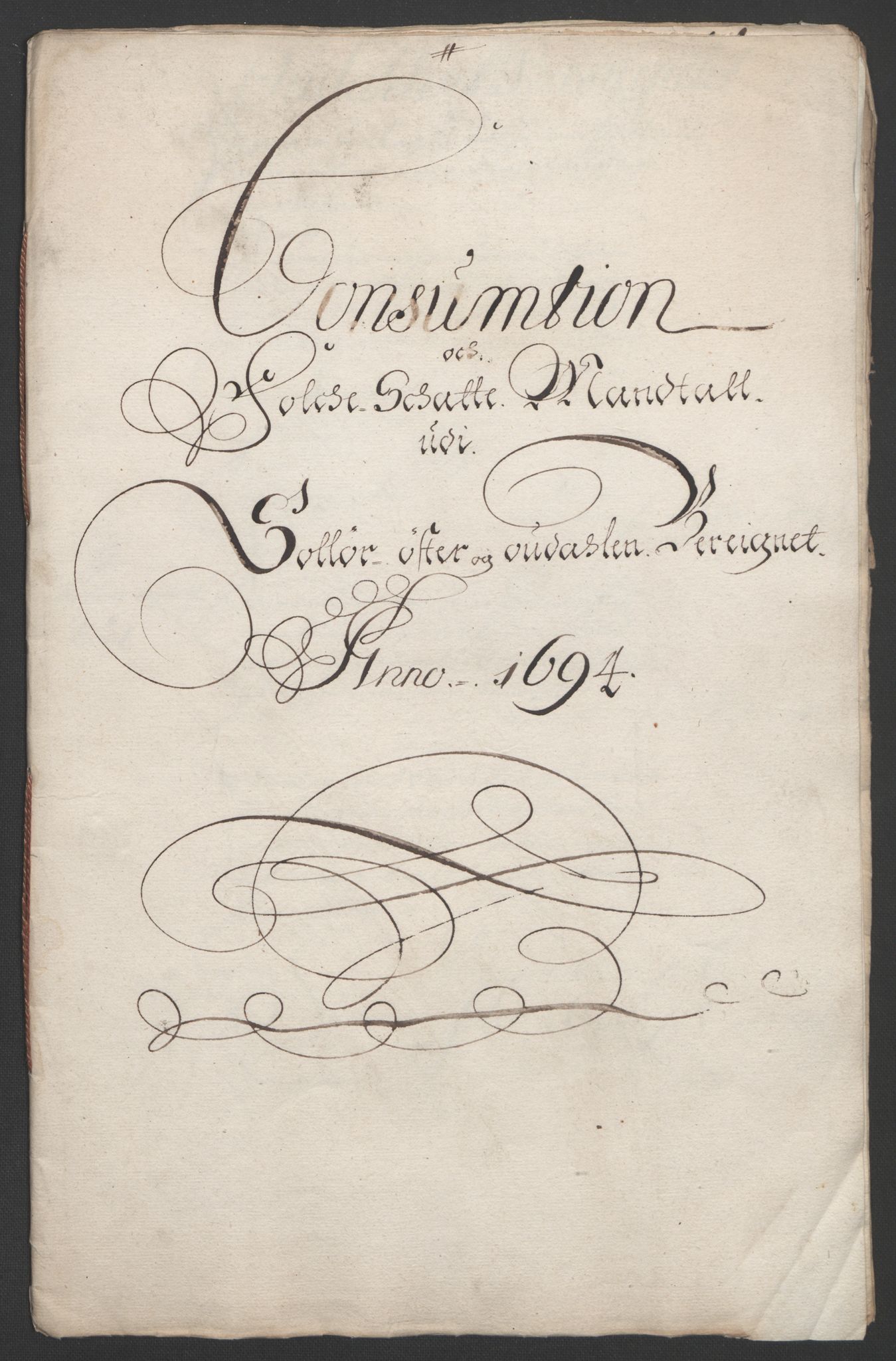Rentekammeret inntil 1814, Reviderte regnskaper, Fogderegnskap, AV/RA-EA-4092/R13/L0832: Fogderegnskap Solør, Odal og Østerdal, 1694, s. 288
