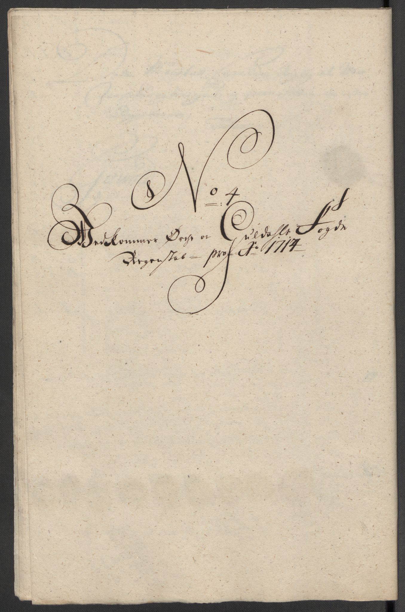 Rentekammeret inntil 1814, Reviderte regnskaper, Fogderegnskap, RA/EA-4092/R60/L3965: Fogderegnskap Orkdal og Gauldal, 1714, s. 116