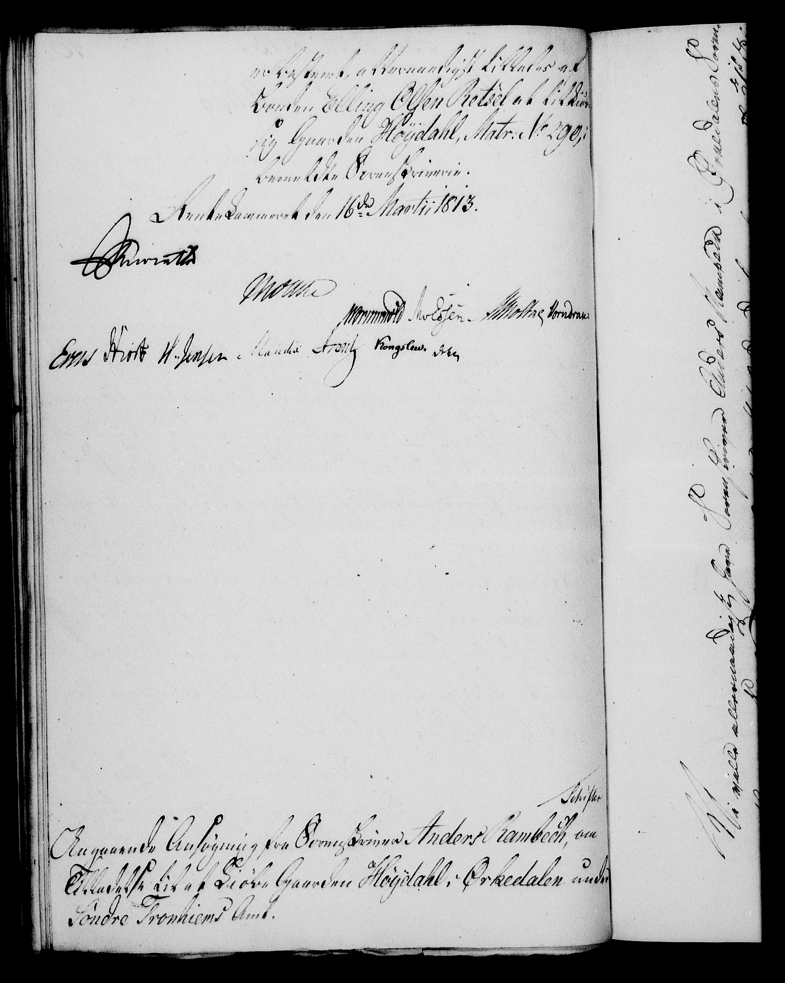Rentekammeret, Kammerkanselliet, RA/EA-3111/G/Gf/Gfa/L0095: Norsk relasjons- og resolusjonsprotokoll (merket RK 52.95), 1813-1814, s. 161