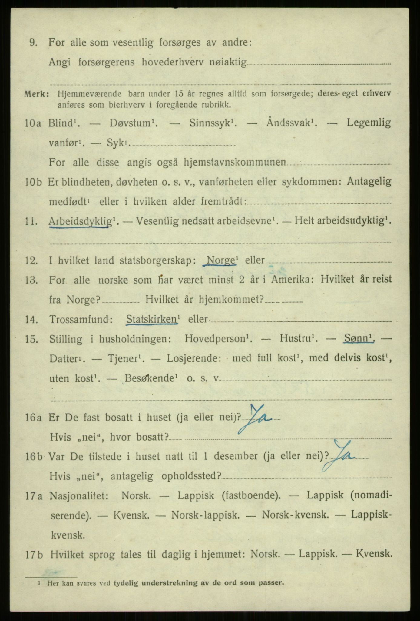 SATØ, Folketelling 1920 for 1914 Trondenes herred, 1920, s. 3572