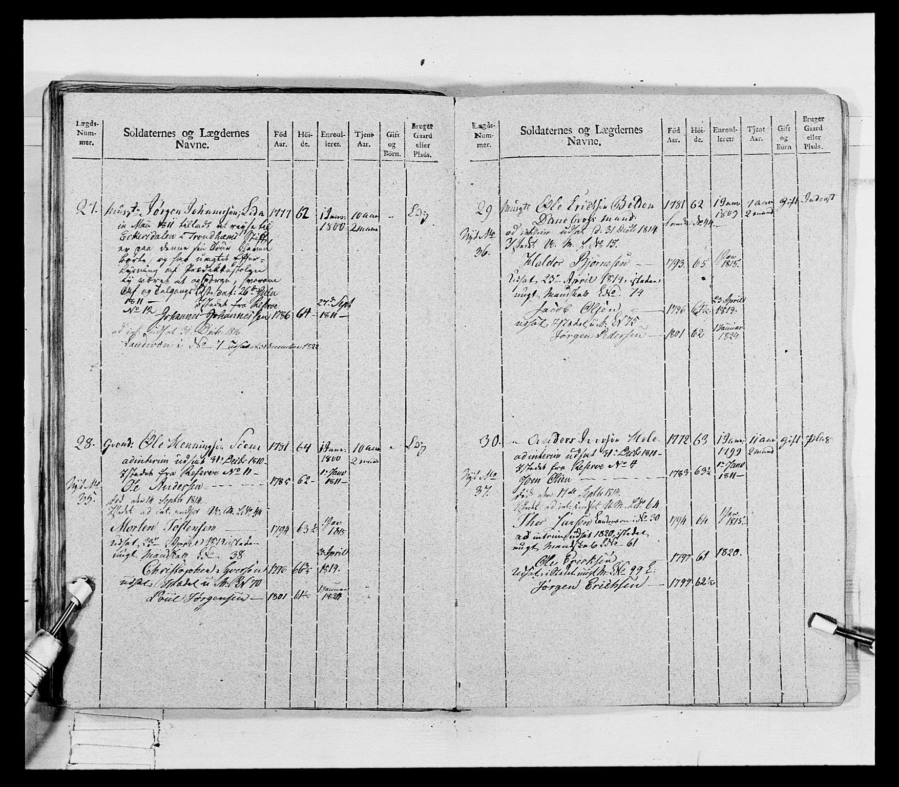 Generalitets- og kommissariatskollegiet, Det kongelige norske kommissariatskollegium, AV/RA-EA-5420/E/Eh/L0069: Opplandske gevorbne infanteriregiment, 1810-1818, s. 278