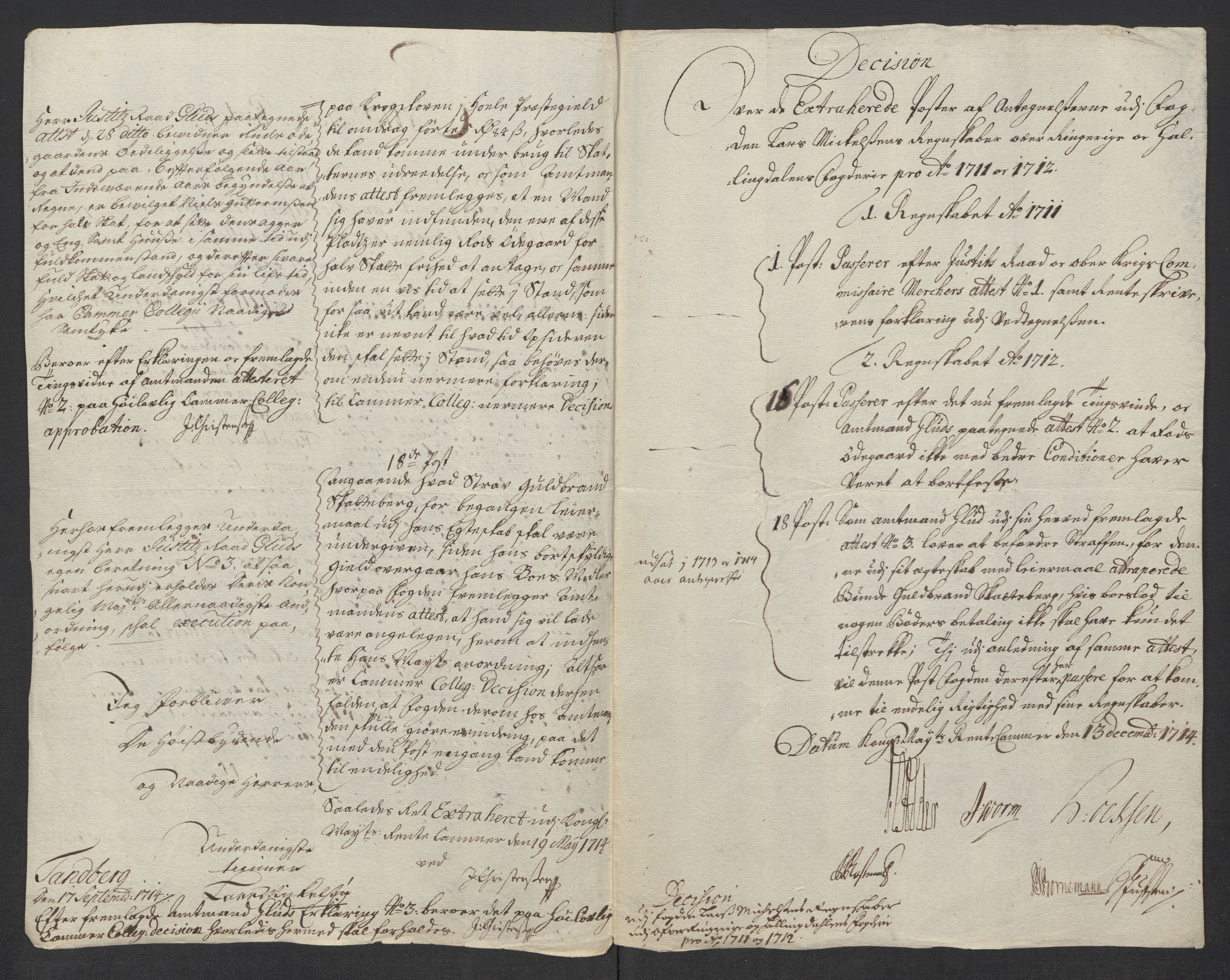 Rentekammeret inntil 1814, Reviderte regnskaper, Fogderegnskap, AV/RA-EA-4092/R23/L1470: Fogderegnskap Ringerike og Hallingdal, 1712, s. 380