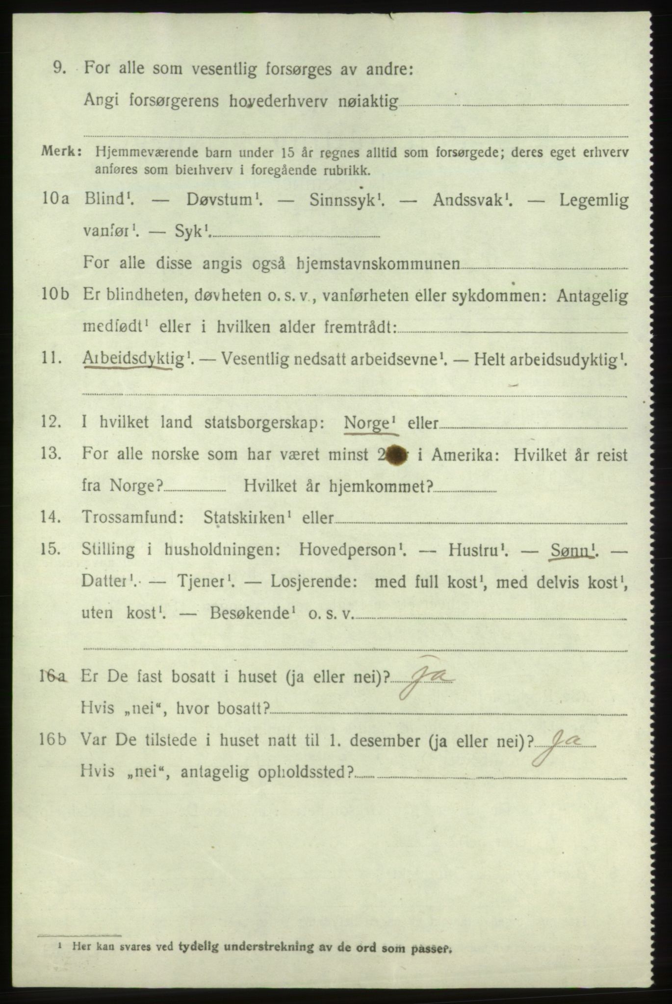 SAB, Folketelling 1920 for 1213 Fjelberg herred, 1920, s. 890