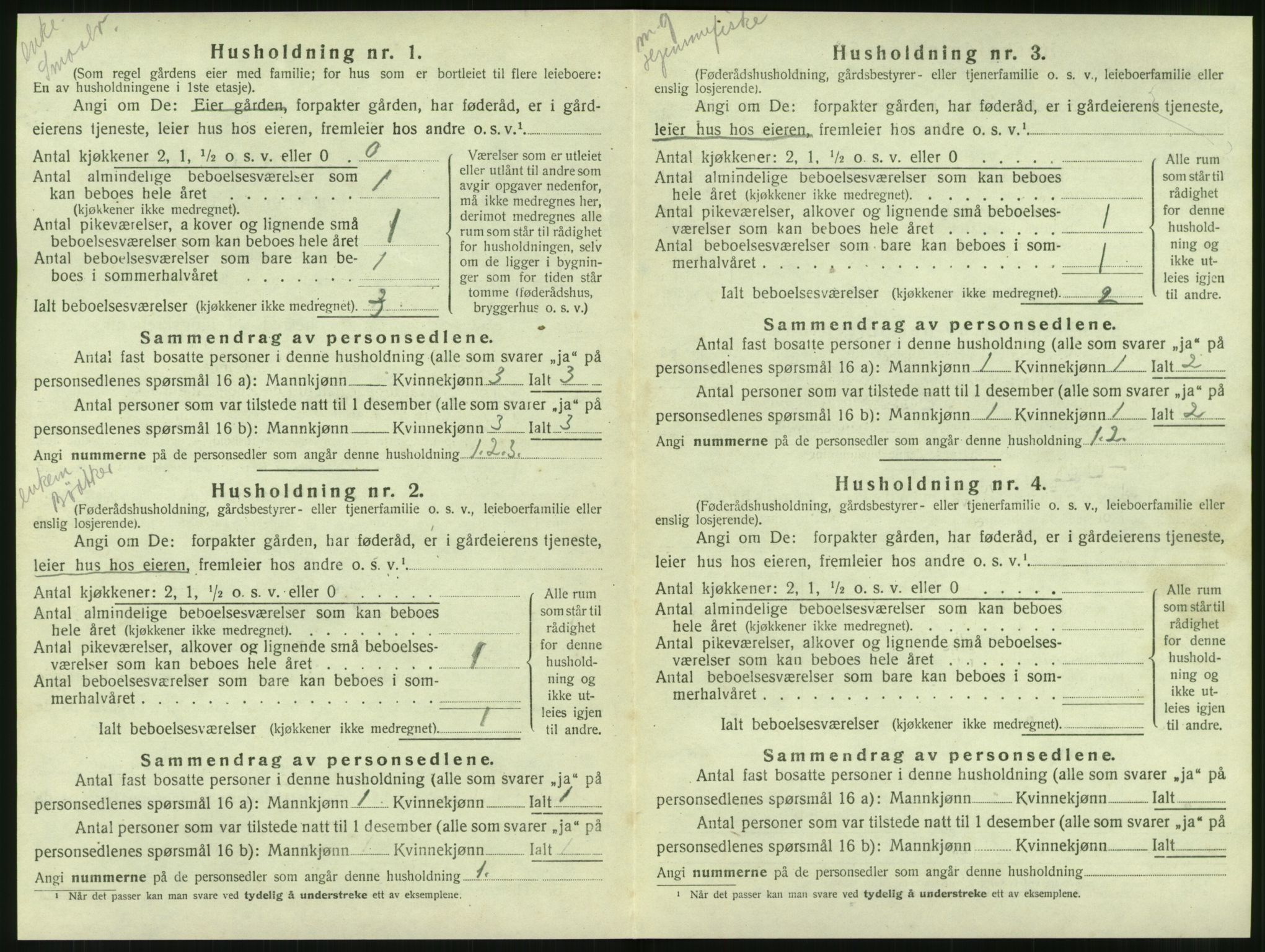 SAT, Folketelling 1920 for 1822 Leirfjord herred, 1920, s. 124