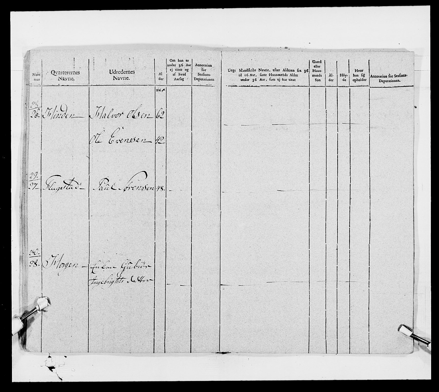 Generalitets- og kommissariatskollegiet, Det kongelige norske kommissariatskollegium, AV/RA-EA-5420/E/Eh/L0006: Akershusiske dragonregiment, 1796-1800, s. 20
