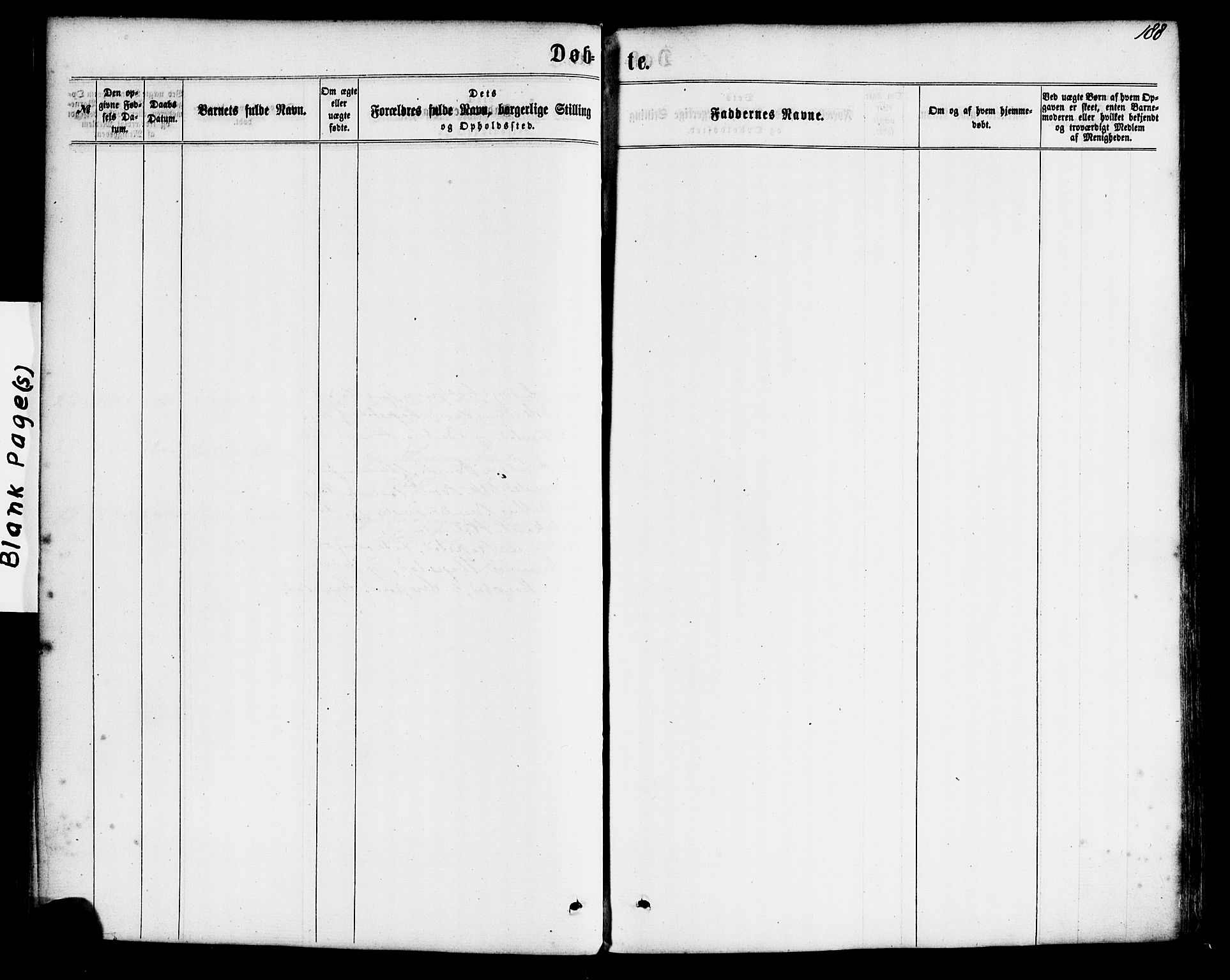 Gaular sokneprestembete, SAB/A-80001/H/Haa: Ministerialbok nr. A 5, 1860-1881, s. 188