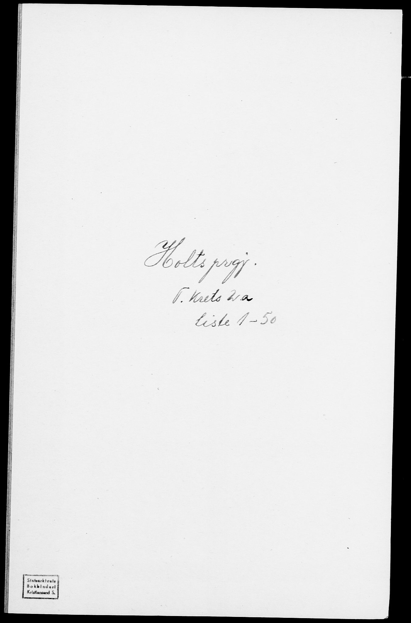 SAK, Folketelling 1875 for 0914L Holt prestegjeld, Holt sokn, 1875, s. 188