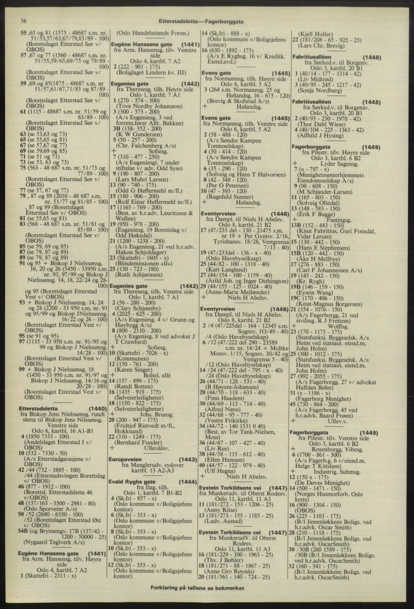 Kristiania/Oslo adressebok, PUBL/-, 1975-1976, s. 56