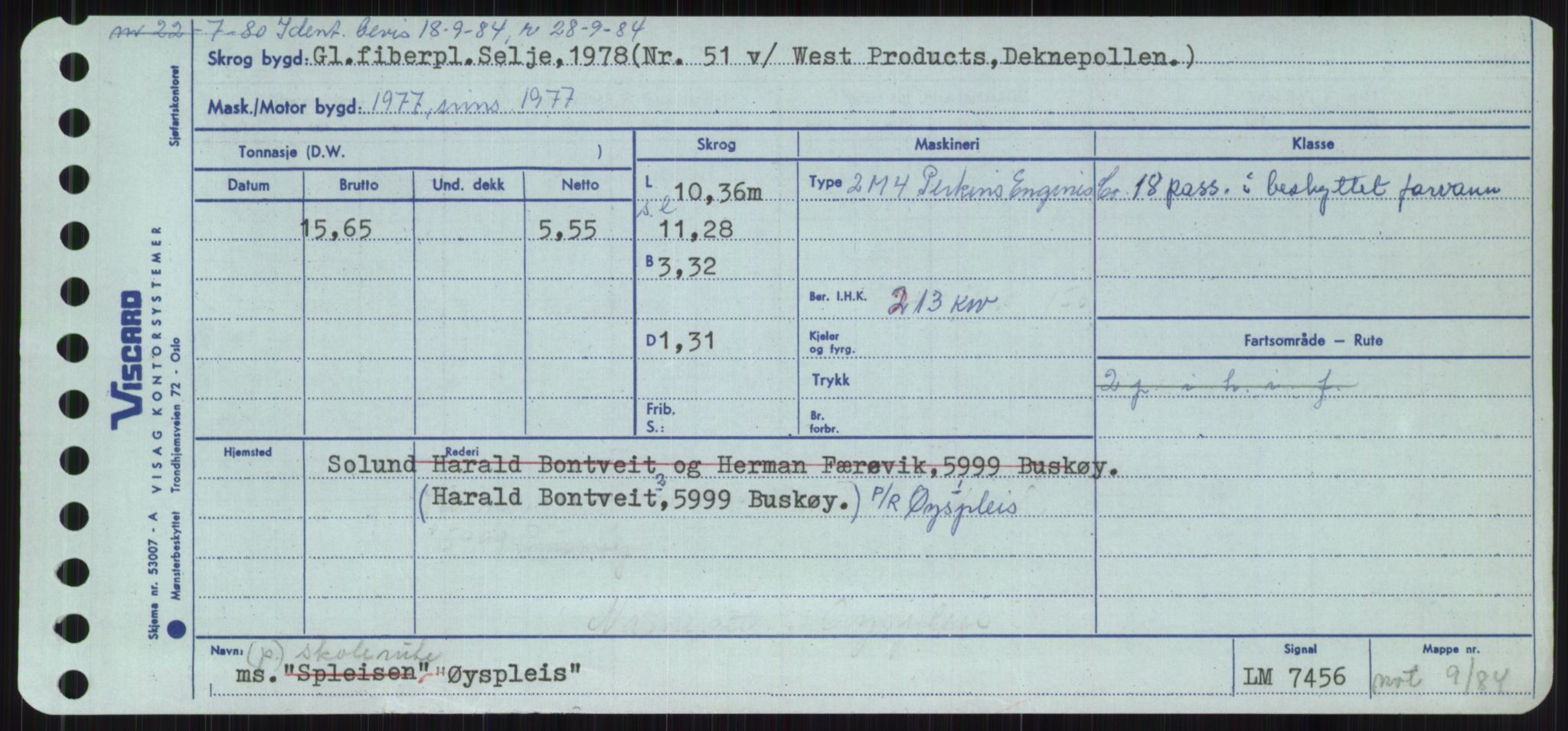 Sjøfartsdirektoratet med forløpere, Skipsmålingen, AV/RA-S-1627/H/Ha/L0006/0002: Fartøy, Sver-Å / Fartøy, U-Å, s. 844