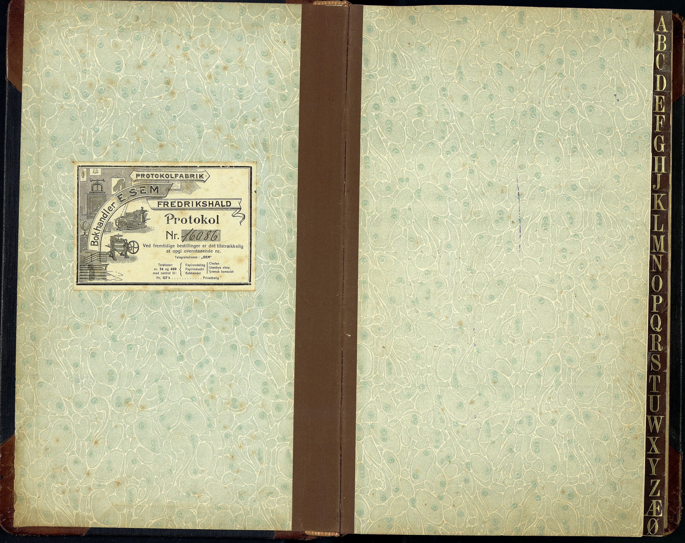 Aukra Brannkasse, ROMS/R.Ark.1003/H/L0006: Branntakstbok, 1915-1939