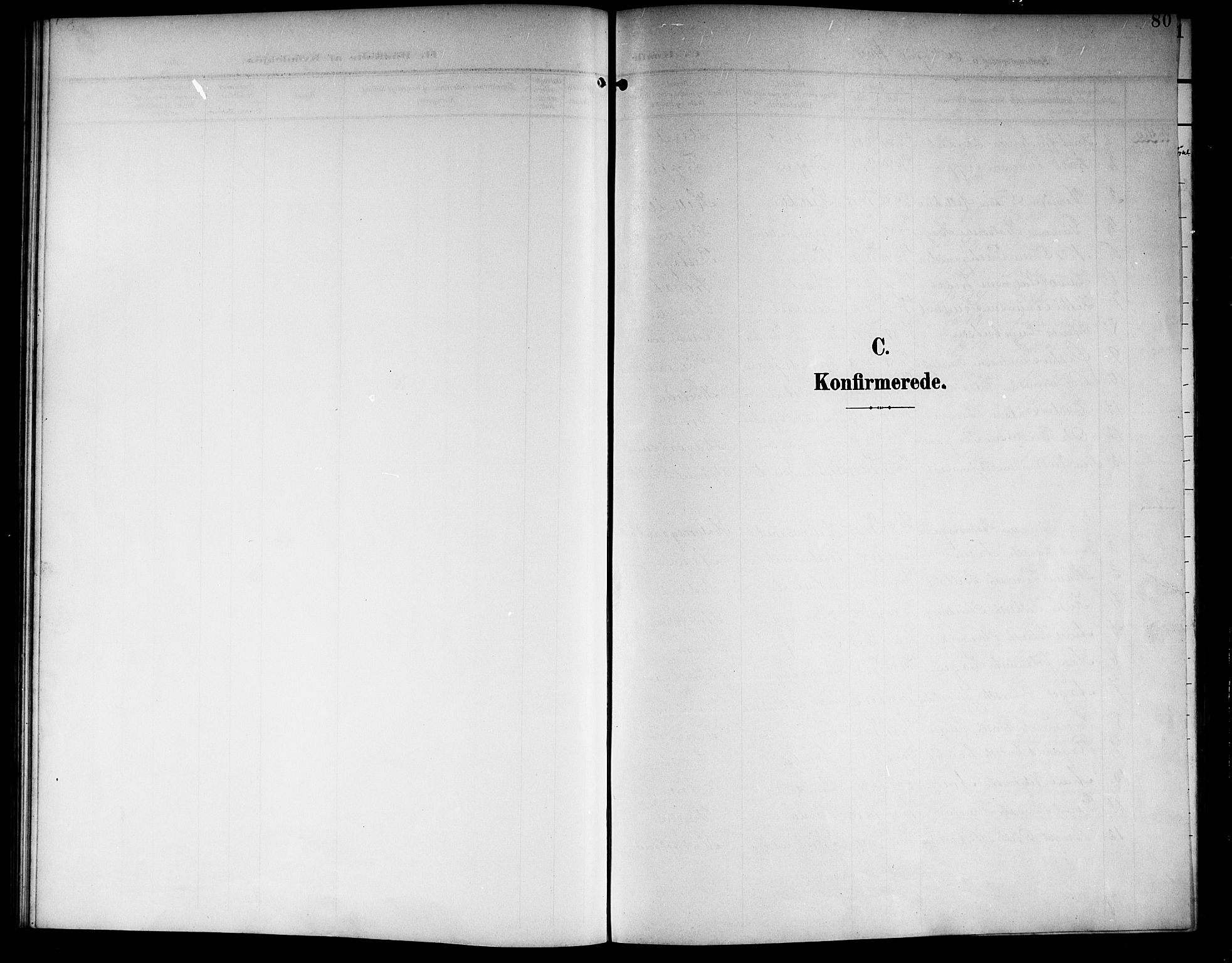 Nore kirkebøker, AV/SAKO-A-238/G/Ga/L0004: Klokkerbok nr. I 4, 1904-1919, s. 80