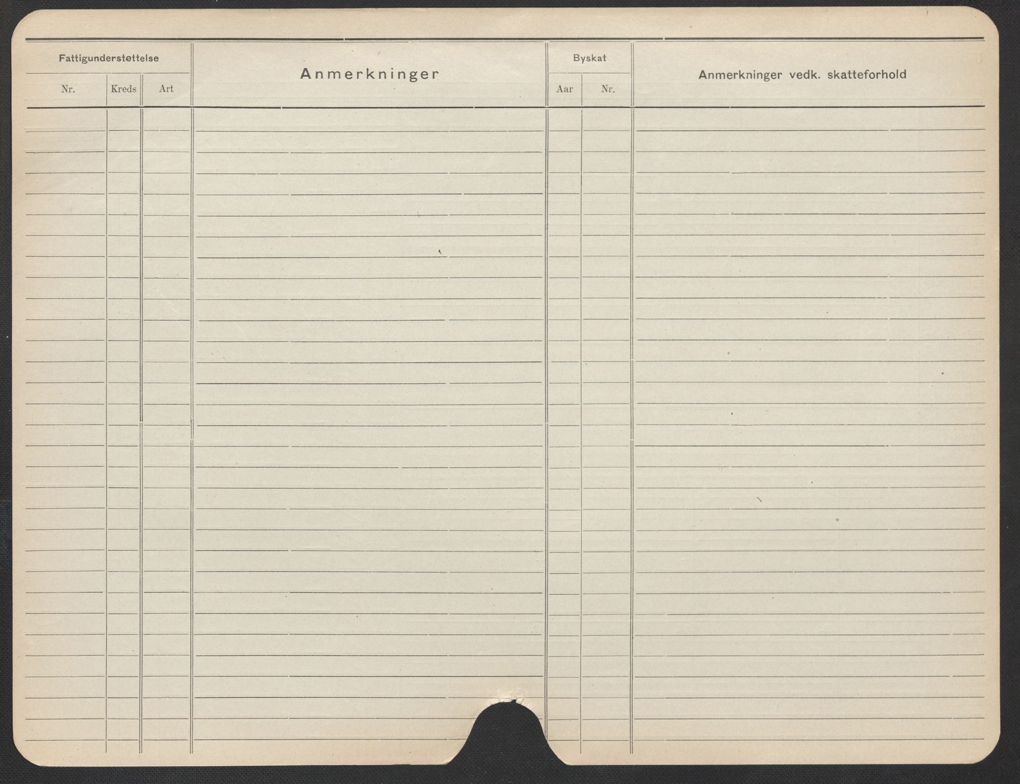 Oslo folkeregister, Registerkort, SAO/A-11715/F/Fa/Fac/L0018: Kvinner, 1906-1914, s. 1253b