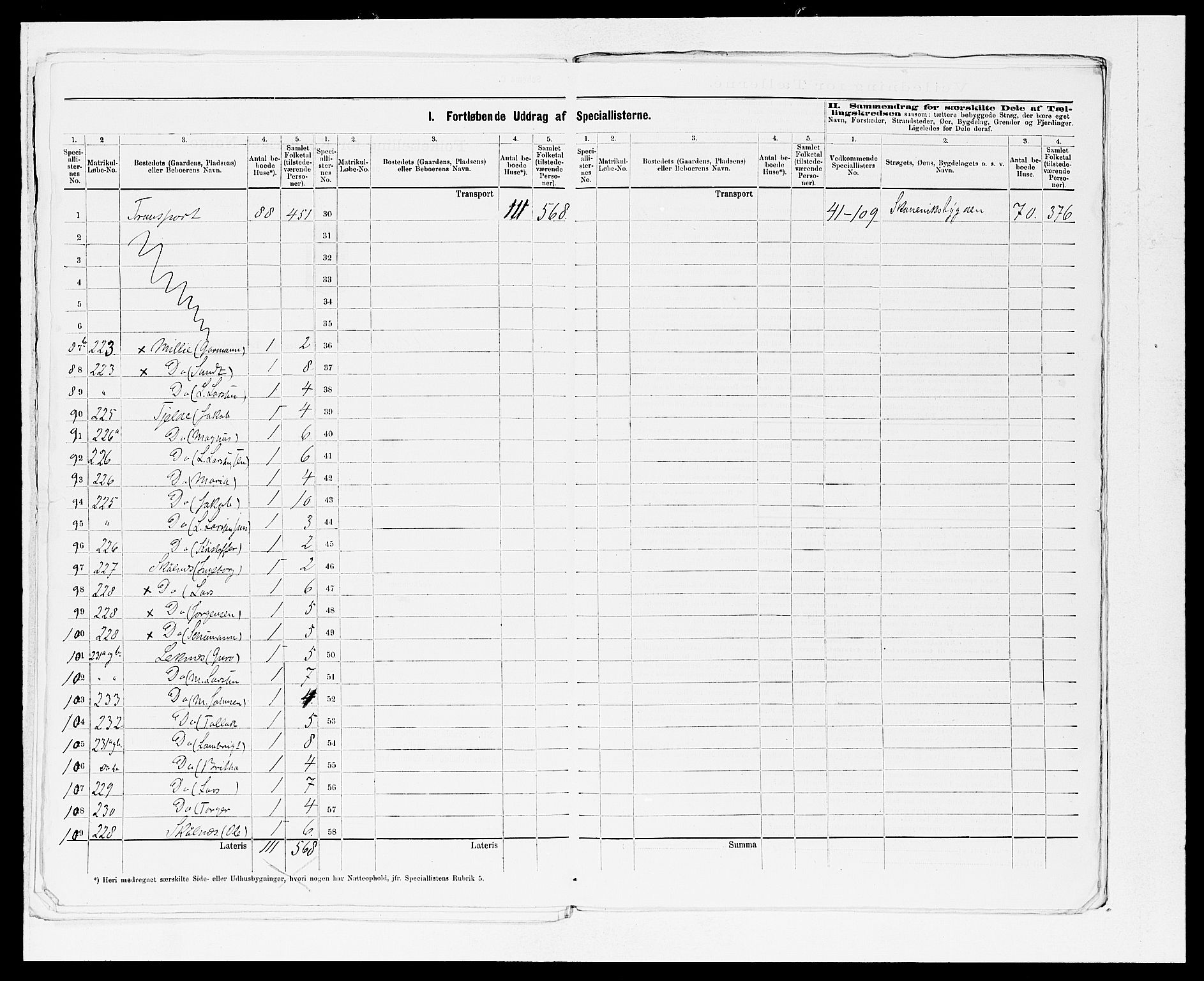 SAB, Folketelling 1875 for 1212P Skånevik prestegjeld, 1875, s. 19