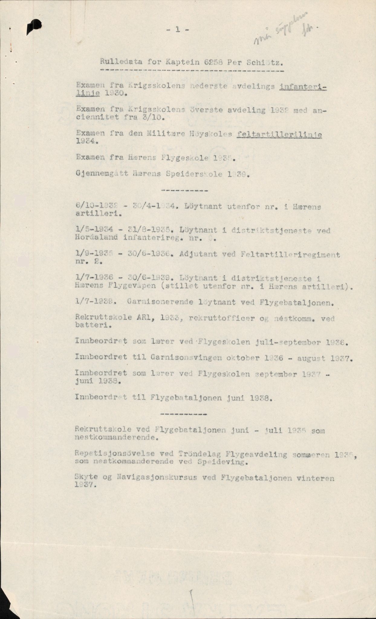 Forsvaret, Forsvarets overkommando/Luftforsvarsstaben, AV/RA-RAFA-4079/P/Pa/L0028: Personellpapirer, 1911, s. 89