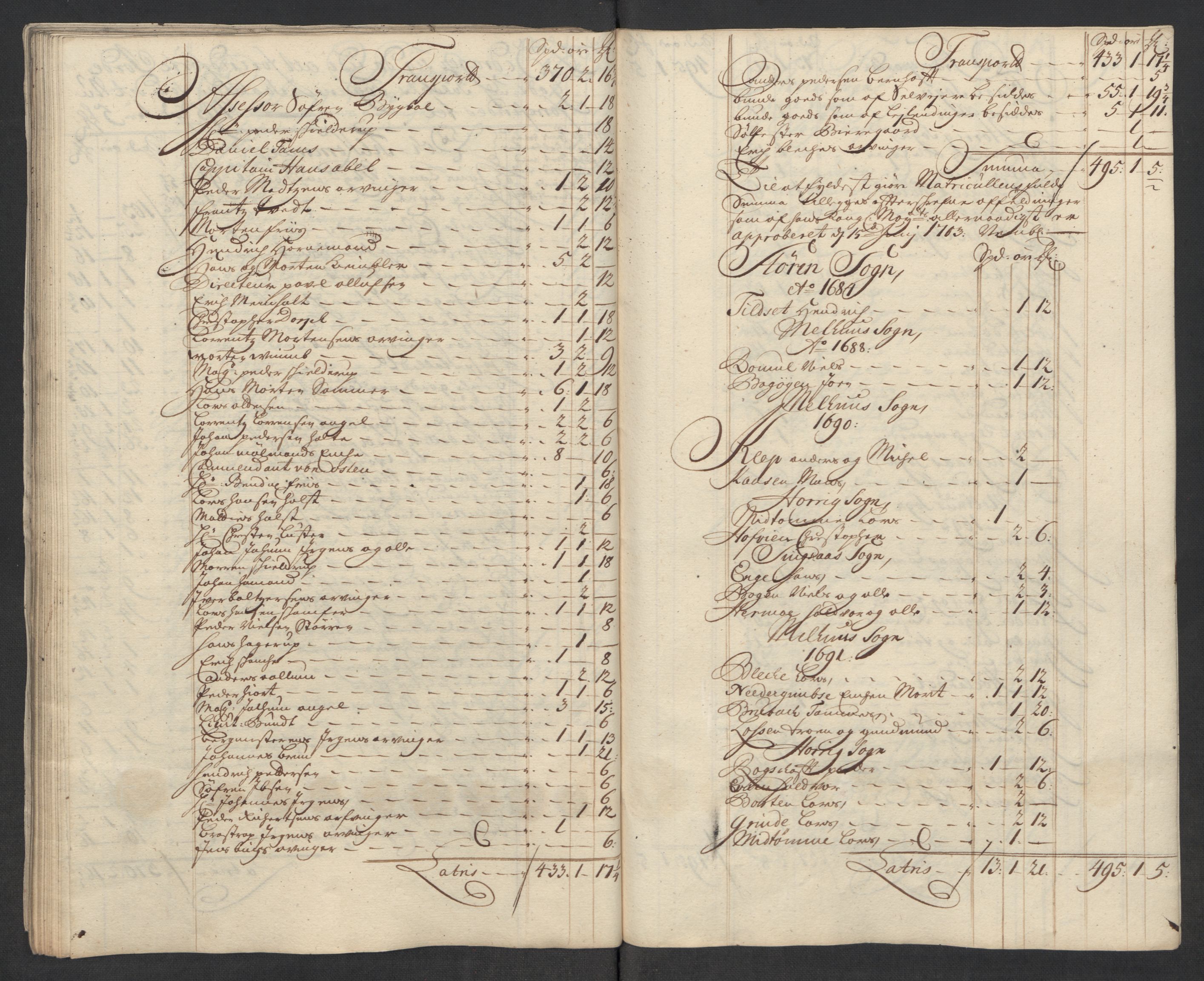 Rentekammeret inntil 1814, Reviderte regnskaper, Fogderegnskap, AV/RA-EA-4092/R60/L3964: Fogderegnskap Orkdal og Gauldal, 1713, s. 288