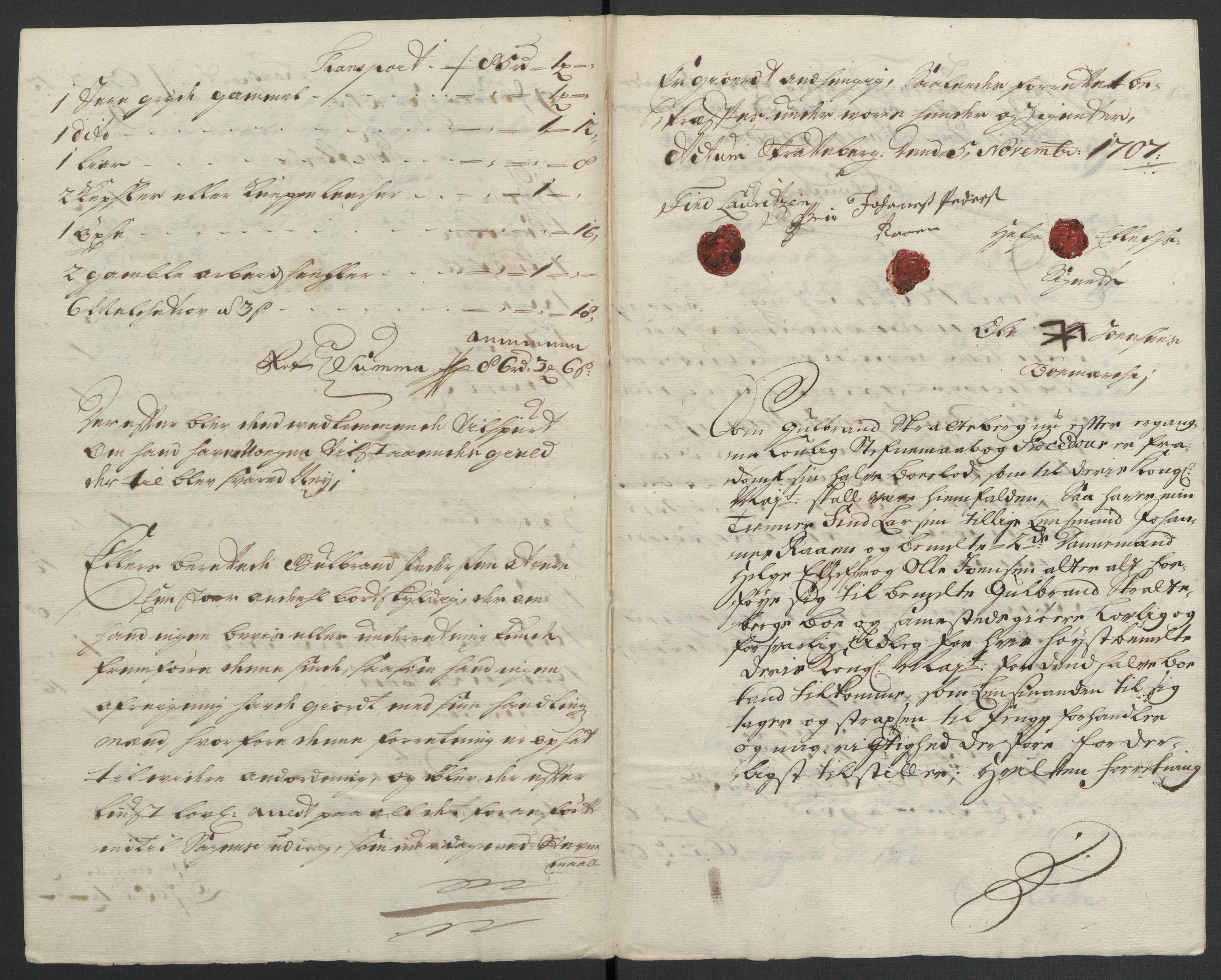 Rentekammeret inntil 1814, Reviderte regnskaper, Fogderegnskap, AV/RA-EA-4092/R22/L1467: Fogderegnskap Ringerike, Hallingdal og Buskerud, 1708, s. 149
