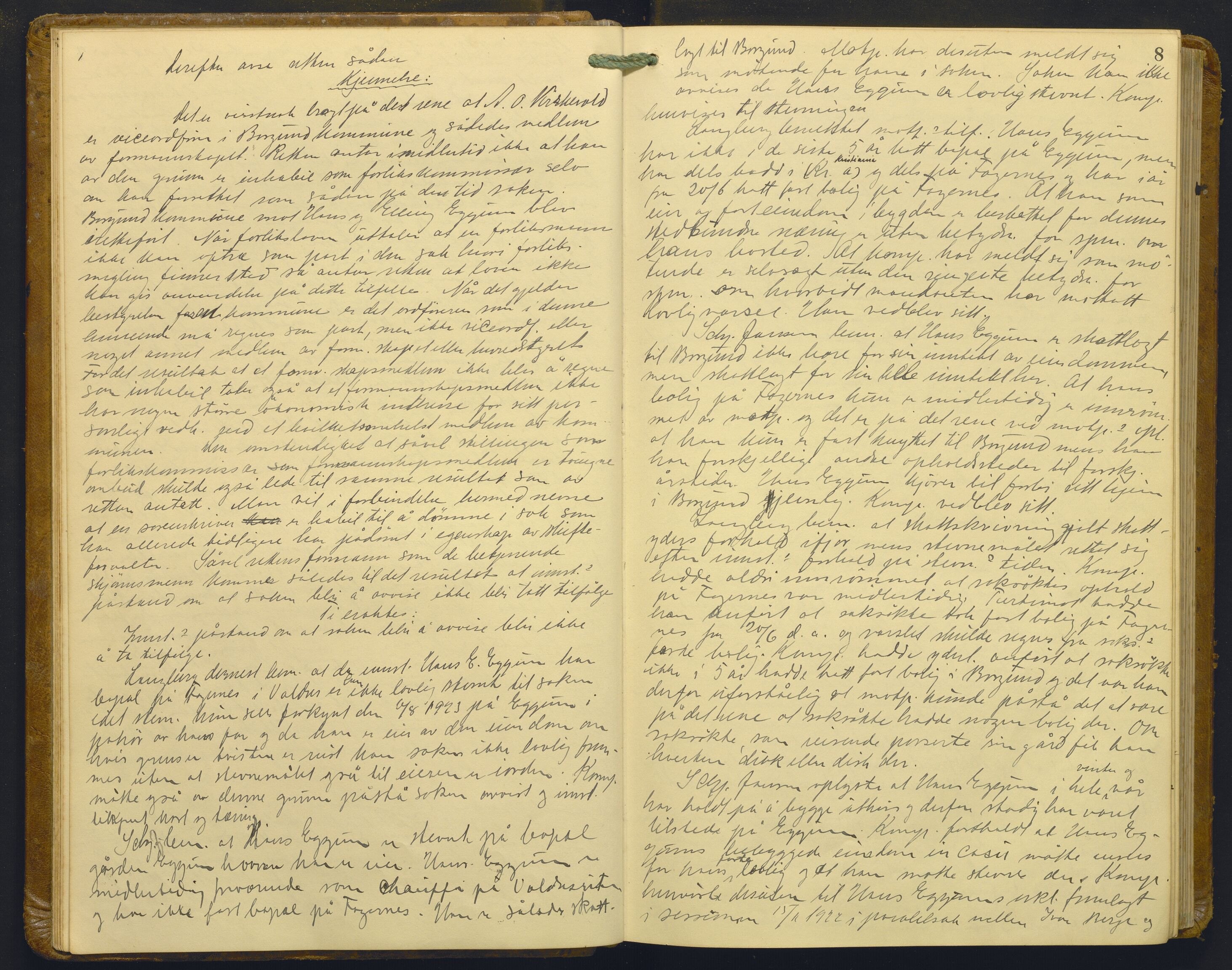 Indre Sogn tingrett, AV/SAB-A-3301/1/F/Fb/Fba/L0015: Sivile og offentlege saker, Bb 11, 1923-1928, s. 7b-8a