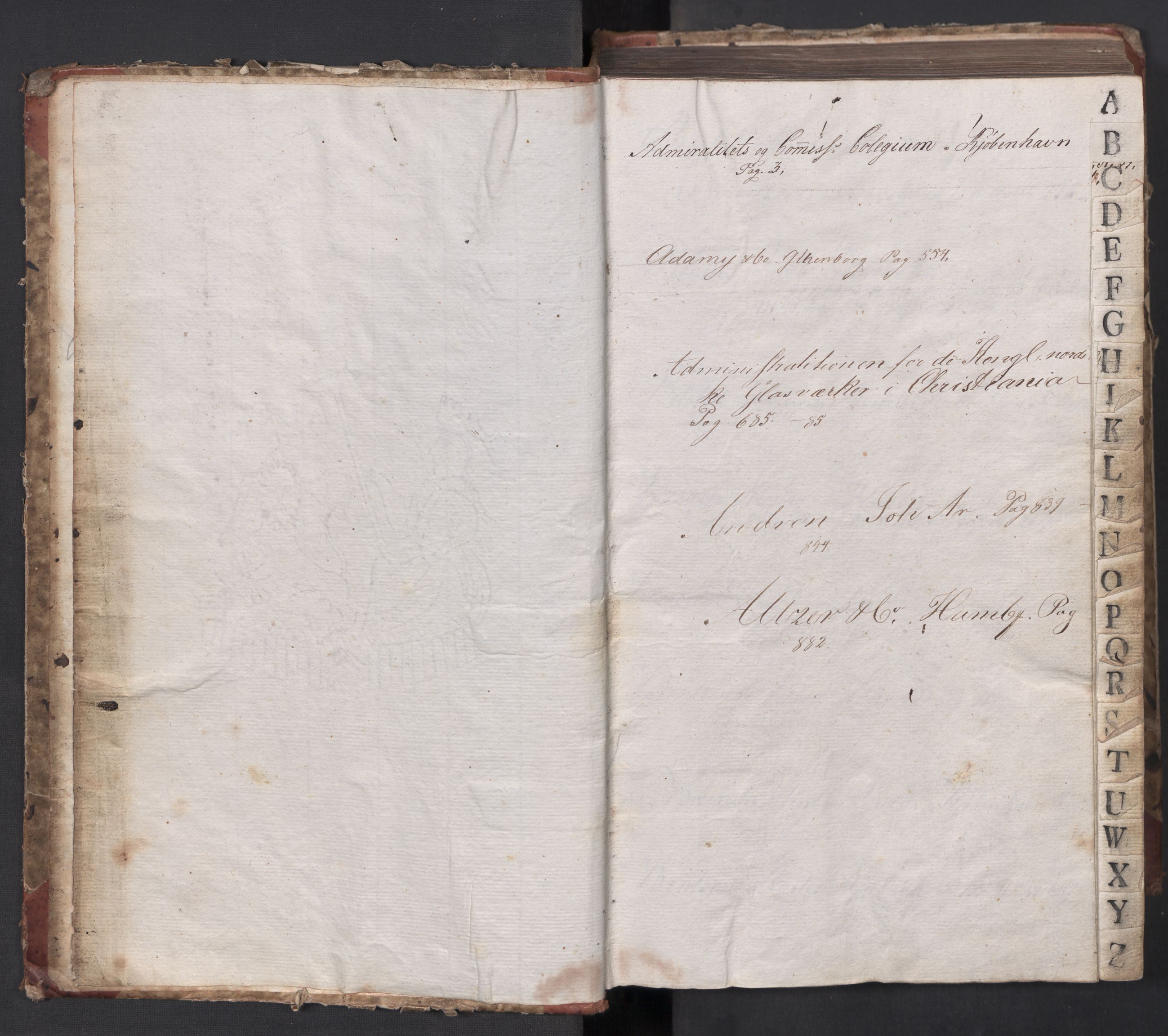 Hoë, Herman & Co, SAT/PA-0280/11/L0012: Kopibok, utenriks, 1811-1815