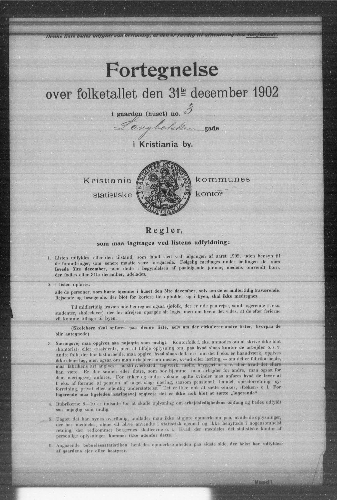OBA, Kommunal folketelling 31.12.1902 for Kristiania kjøpstad, 1902, s. 10754