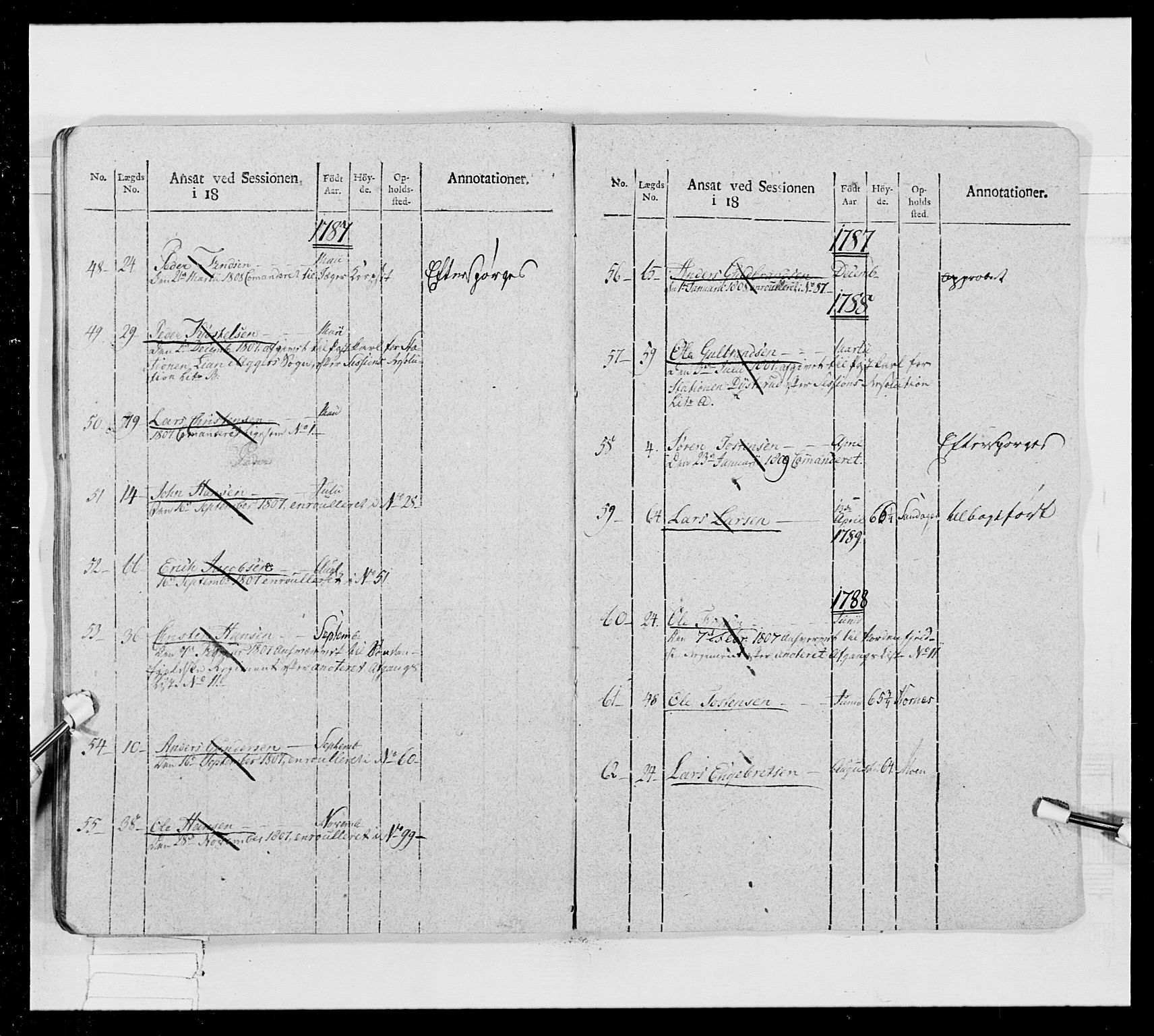 Generalitets- og kommissariatskollegiet, Det kongelige norske kommissariatskollegium, AV/RA-EA-5420/E/Eh/L0024: Norske jegerkorps, 1810-1812, s. 471