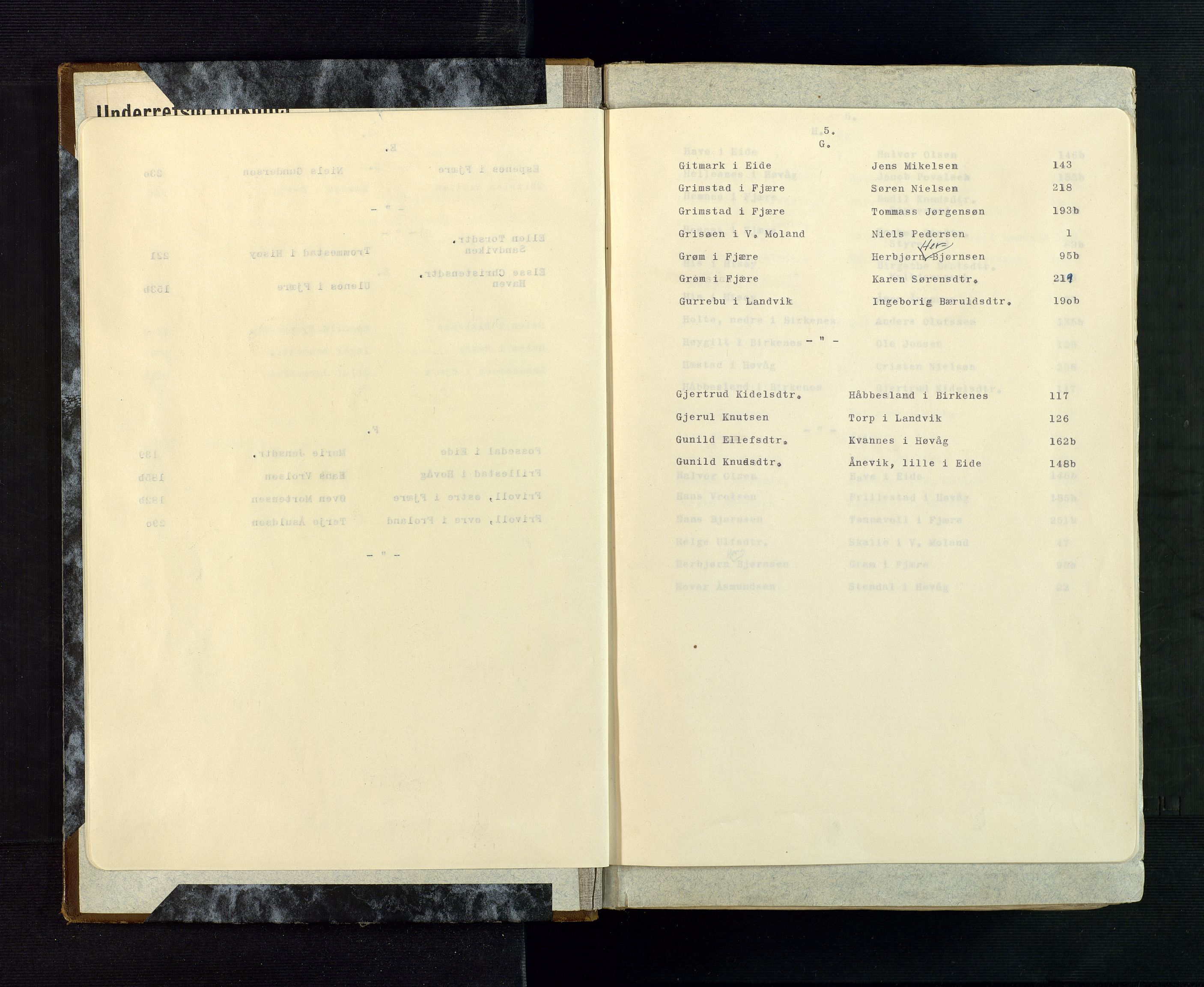 Nedenes sorenskriveri før 1824, AV/SAK-1221-0007/H/Hc/L0001: Skifteprotokoll med register nr 1, Sand og Bringsvær, 1692-1696