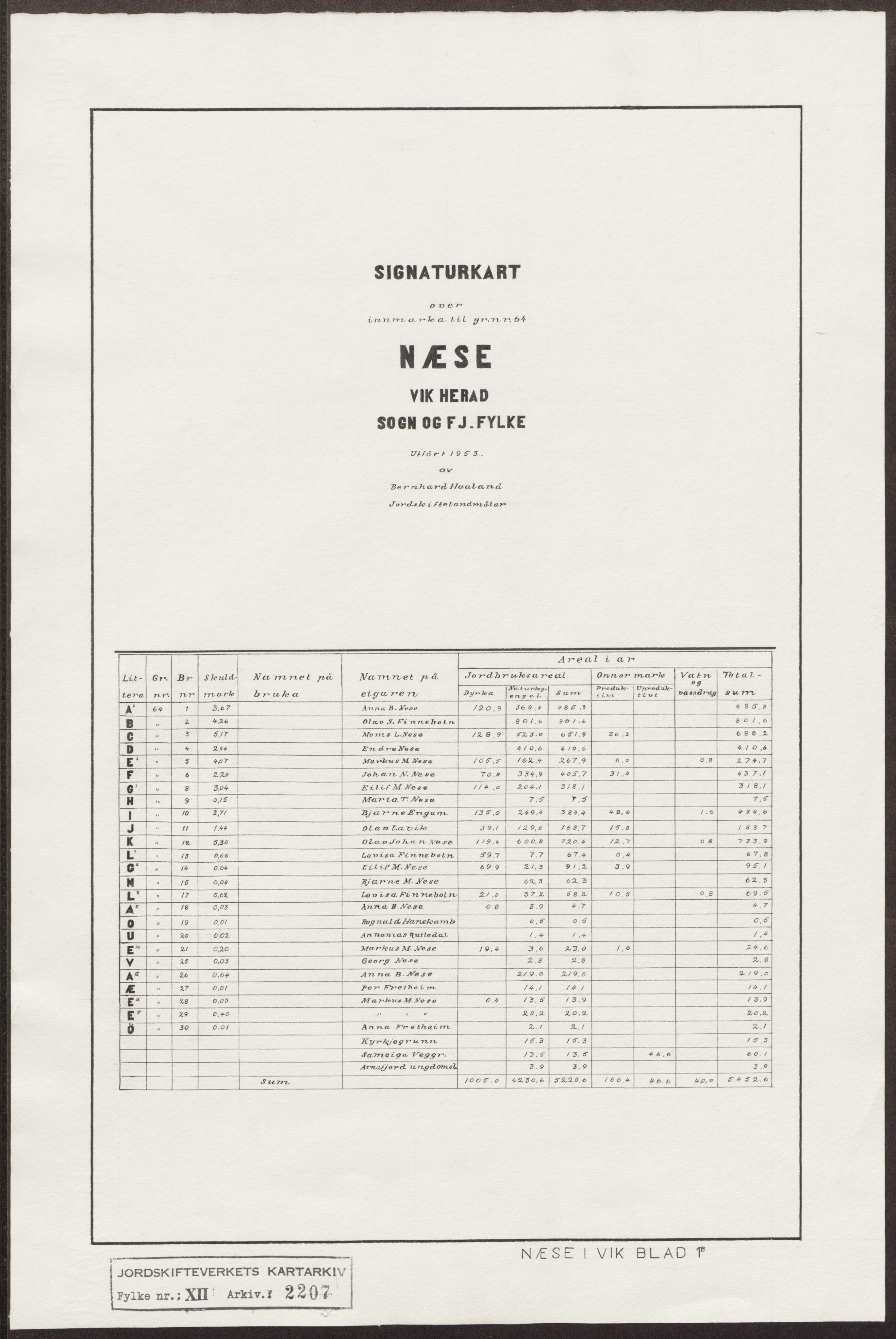 Jordskifteverkets kartarkiv, RA/S-3929/T, 1859-1988, s. 2697