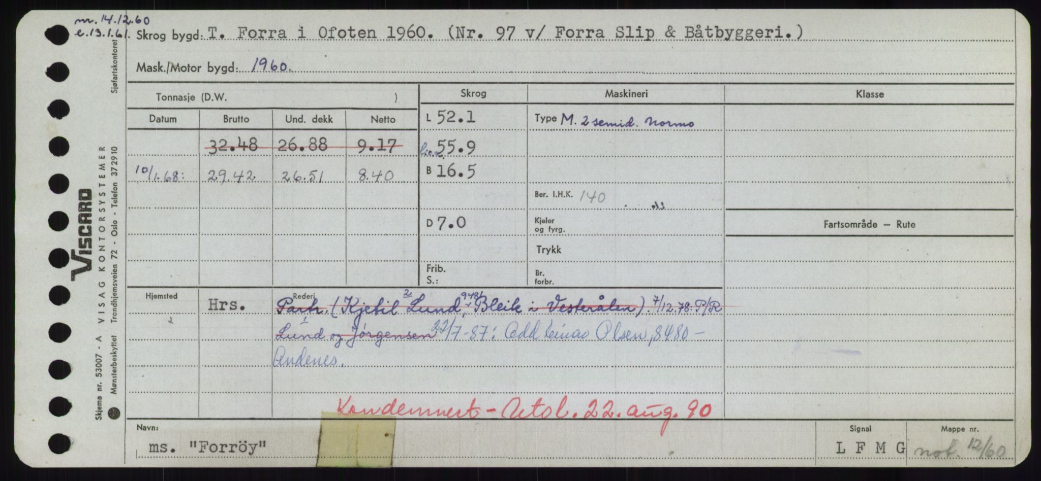 Sjøfartsdirektoratet med forløpere, Skipsmålingen, AV/RA-S-1627/H/Hd/L0011: Fartøy, Fla-Får, s. 179