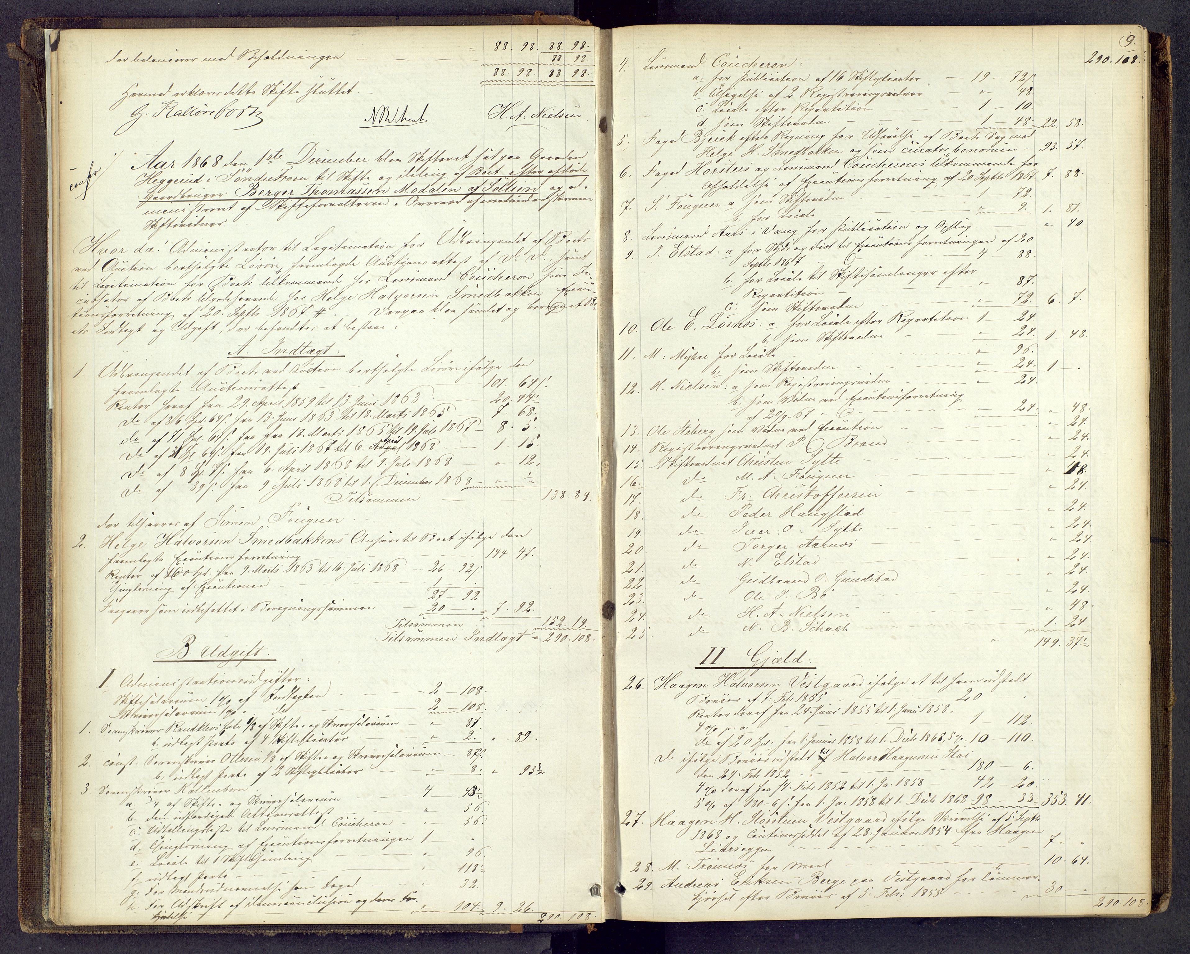 Mellom-Gudbrandsdal sorenskriveri, AV/SAH-TING-038/J/Jd/L0003: Skifteutlodningsprotokoll, 1868-1880, s. 9