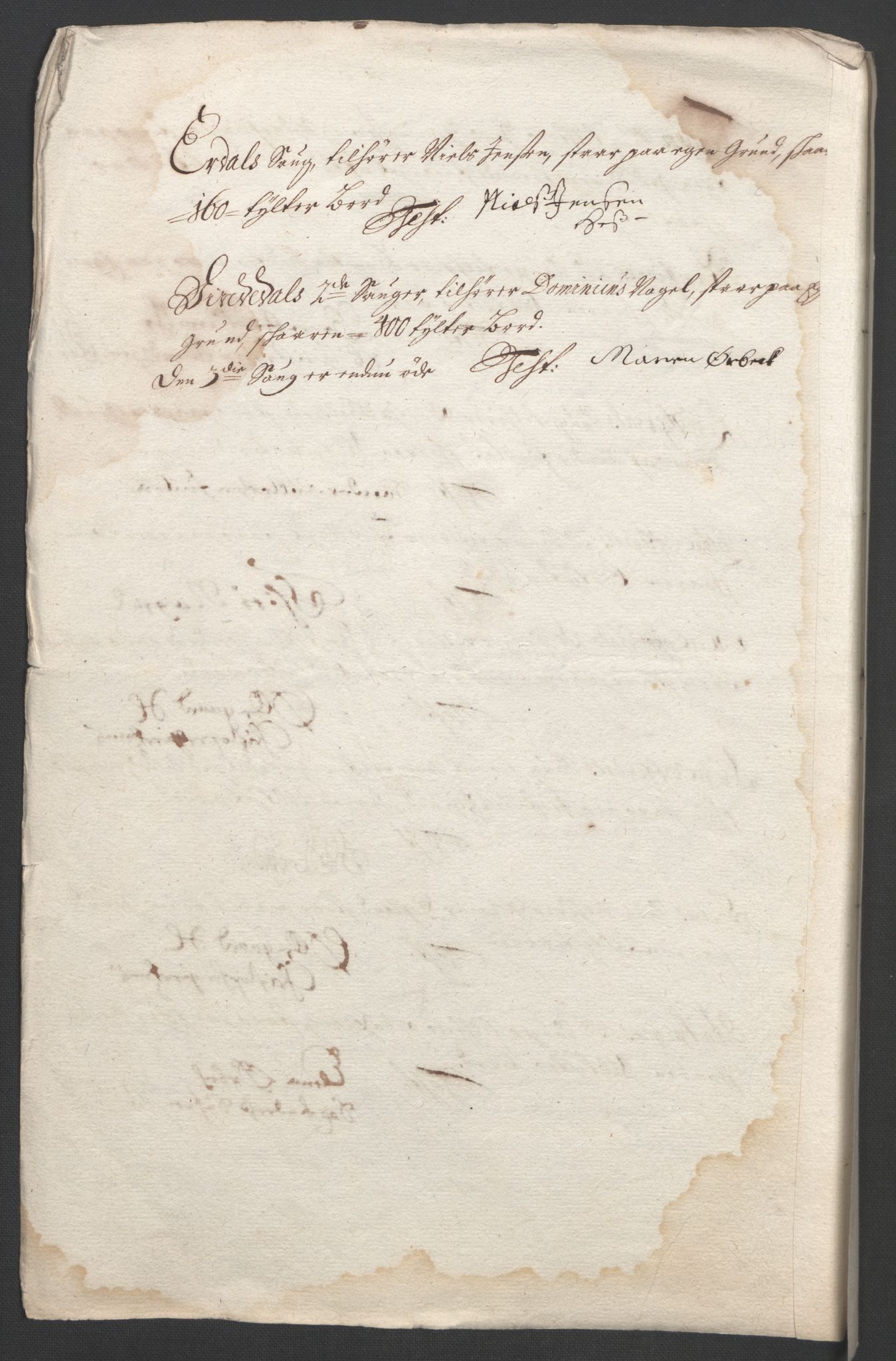 Rentekammeret inntil 1814, Reviderte regnskaper, Fogderegnskap, RA/EA-4092/R52/L3306: Fogderegnskap Sogn, 1691-1692, s. 235