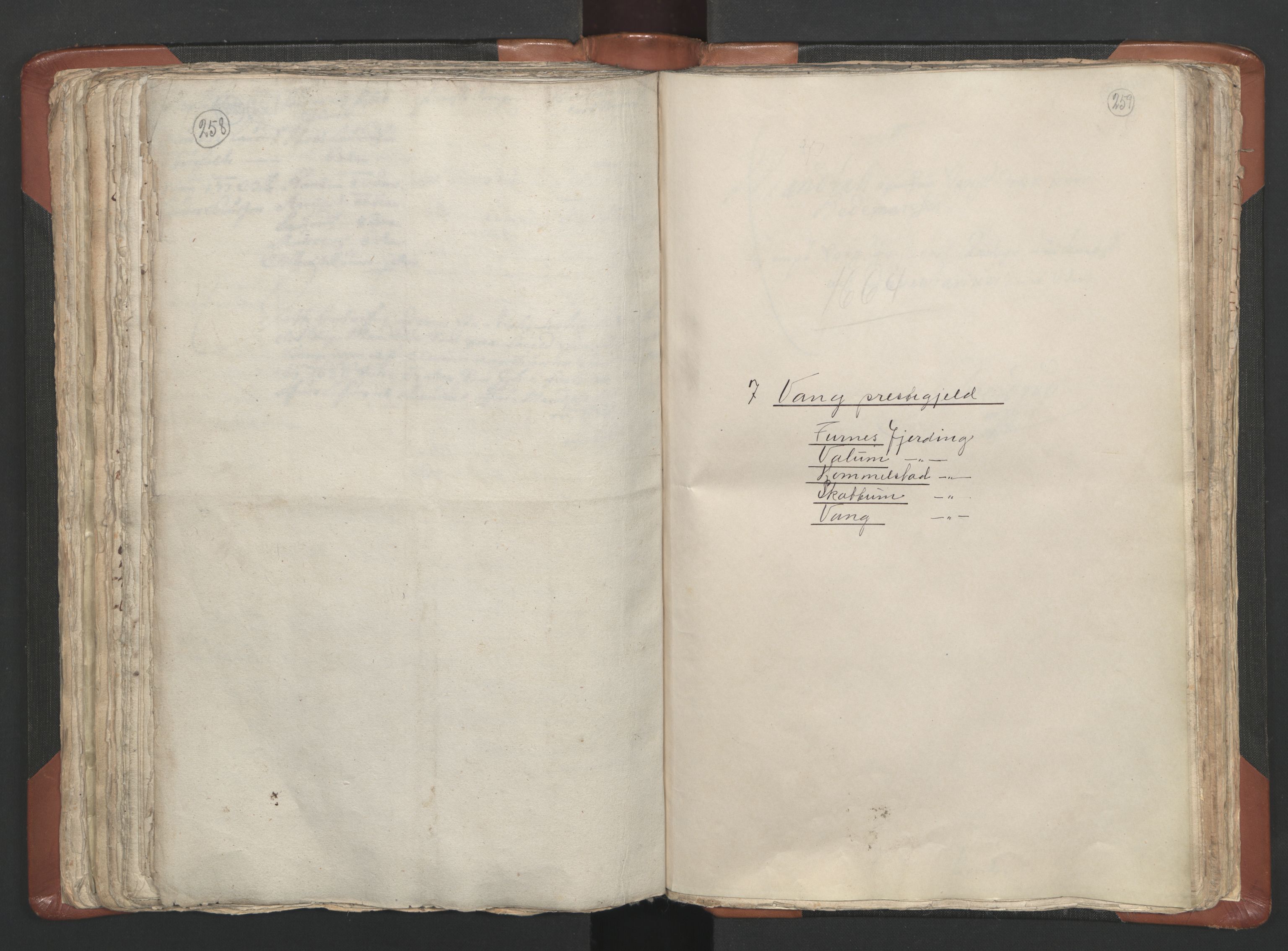 RA, Sogneprestenes manntall 1664-1666, nr. 5: Hedmark prosti, 1664-1666, s. 258-259