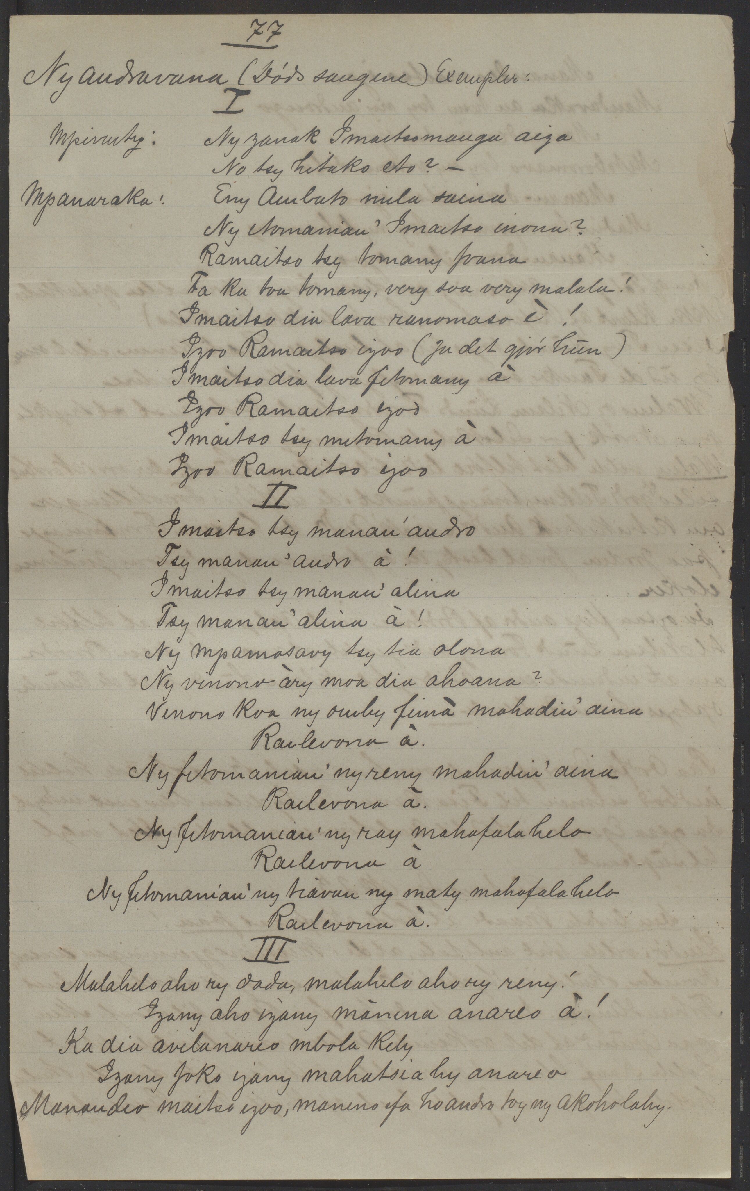 Det Norske Misjonsselskap - hovedadministrasjonen, VID/MA-A-1045/D/Da/Daa/L0038/0011: Konferansereferat og årsberetninger / Konferansereferat fra Madagaskar Innland., 1892