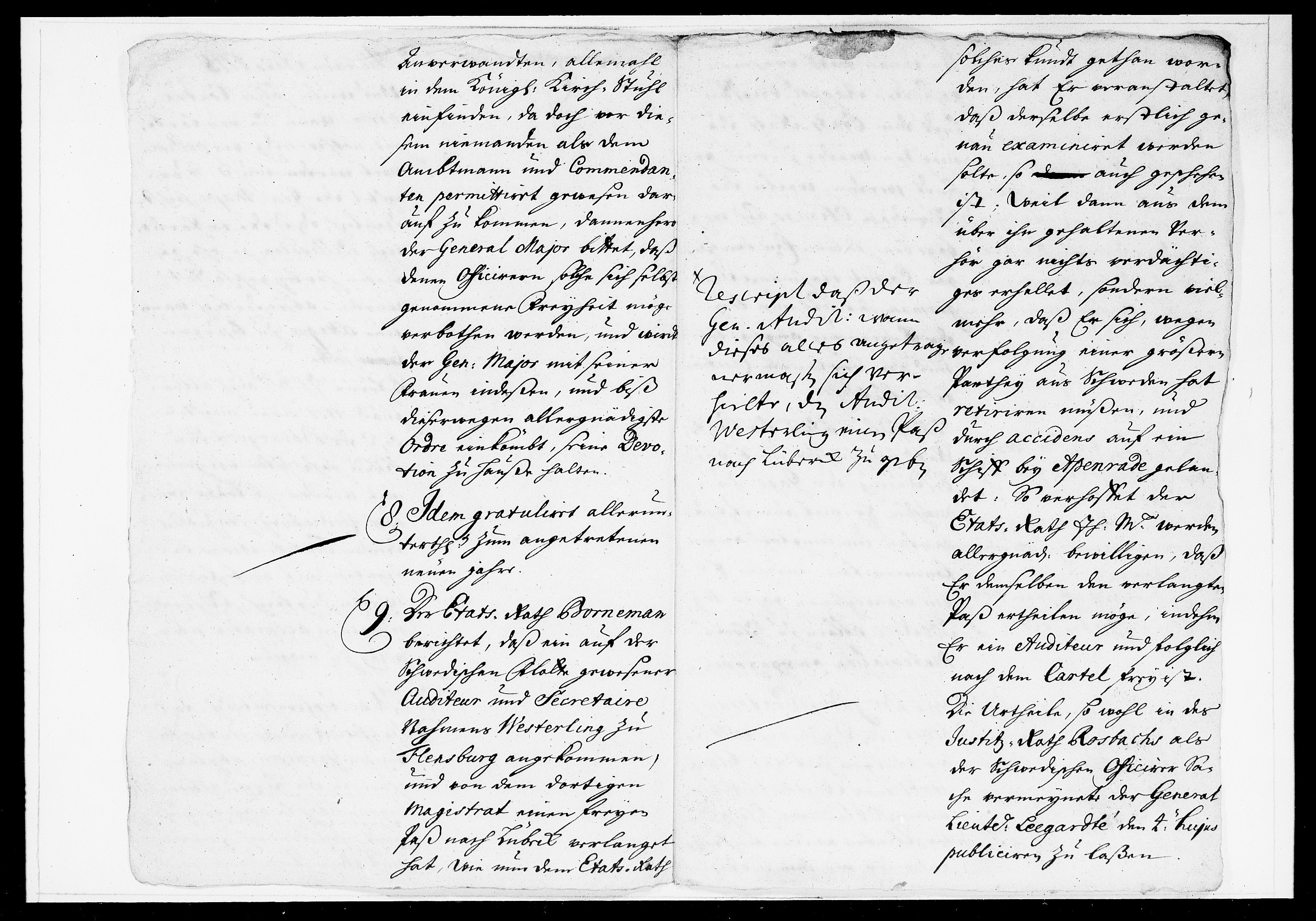 Krigskollegiet, Krigskancelliet, DRA/A-0006/-/1014-1024: Refererede sager, 1715, s. 15