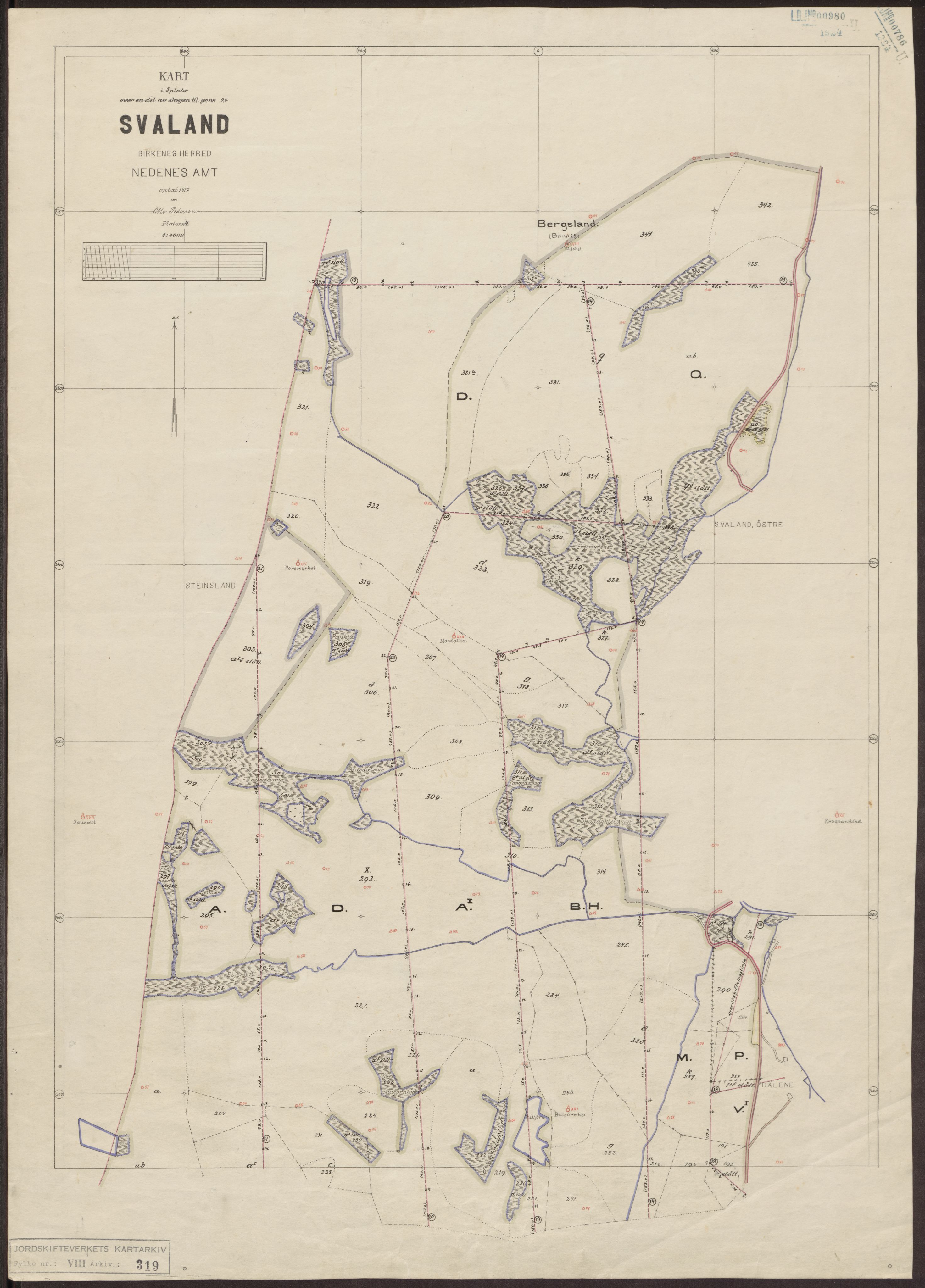 Jordskifteverkets kartarkiv, AV/RA-S-3929/T, 1859-1988, s. 395