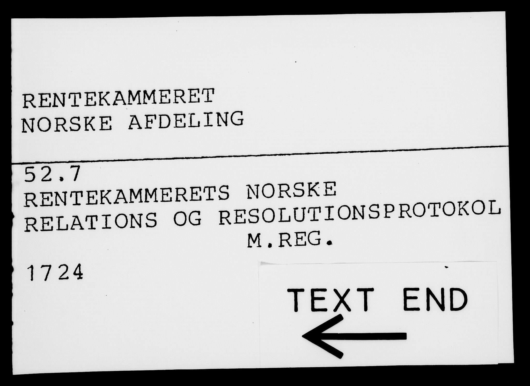 Rentekammeret, Kammerkanselliet, RA/EA-3111/G/Gf/Gfa/L0007: Norsk relasjons- og resolusjonsprotokoll (merket RK 52.7), 1724, s. 979